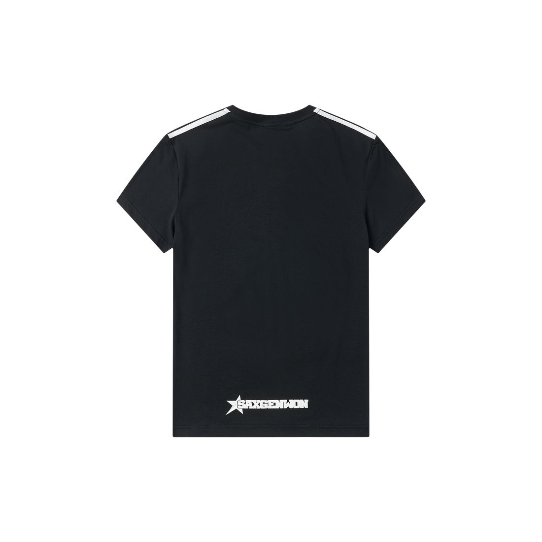 SAVAGEGROWTHWORLD Stripe Graphic Slim-Fit Tee-T Shirt-S (Preorder)-Free Shipping Leatheretro