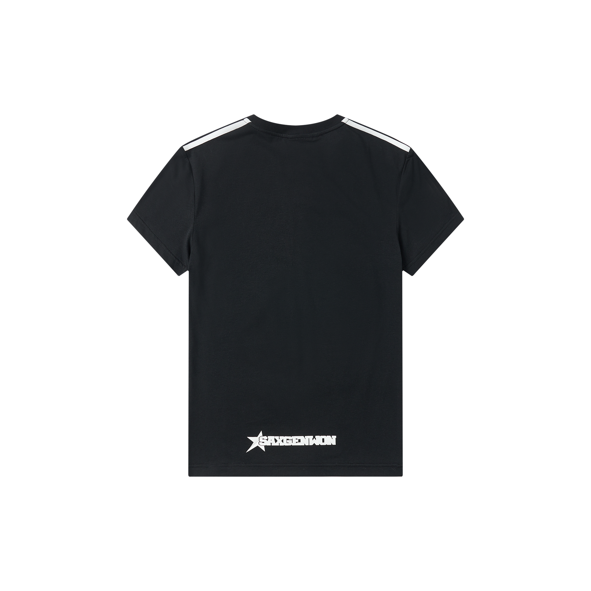 SAVAGEGROWTHWORLD Stripe Graphic Slim-Fit Tee-T Shirt-S (Preorder)-Free Shipping Leatheretro