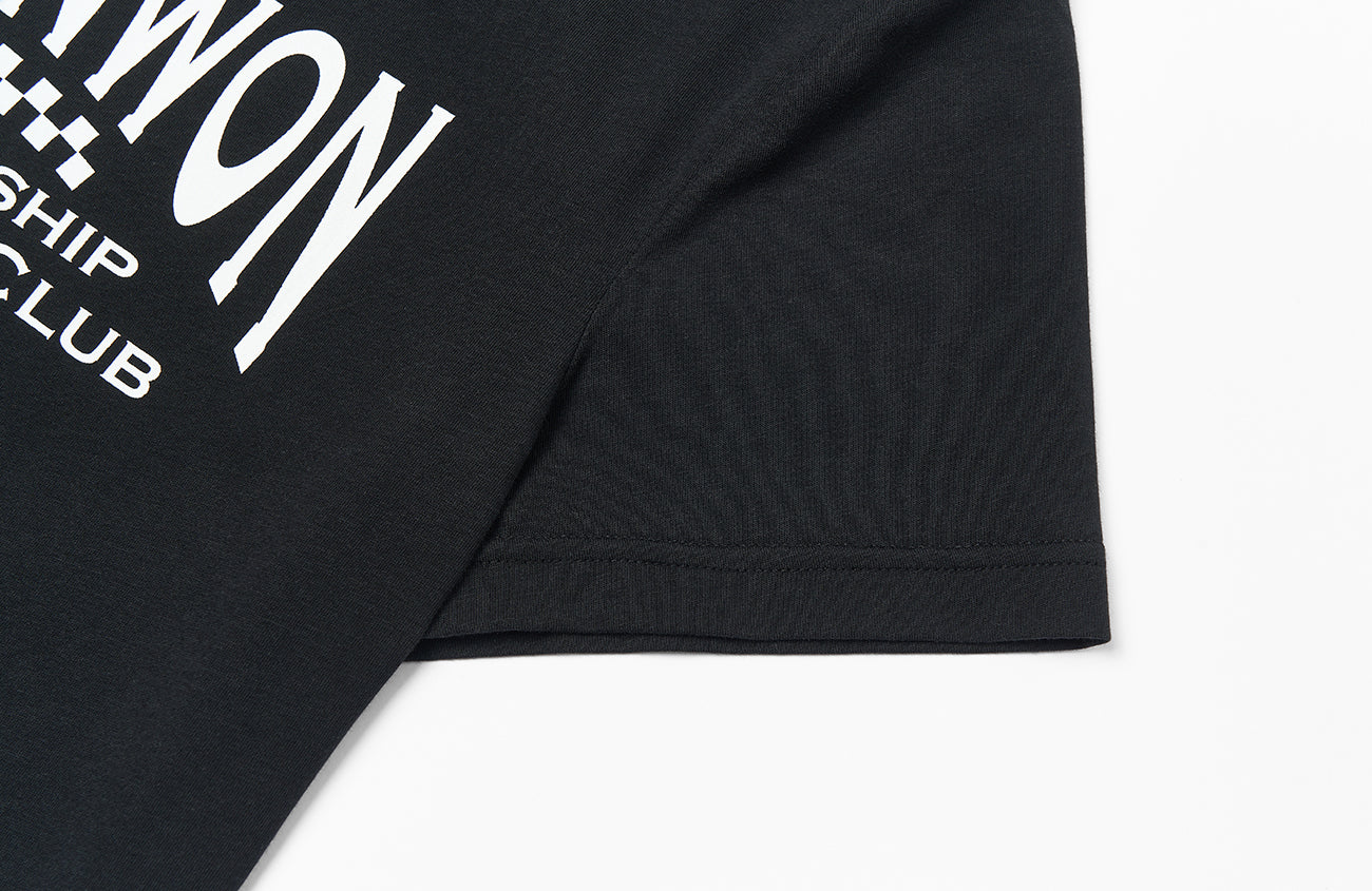 SAVAGEGROWTHWORLD Stripe Graphic Slim-Fit Tee-T Shirt-S (Preorder)-Free Shipping Leatheretro
