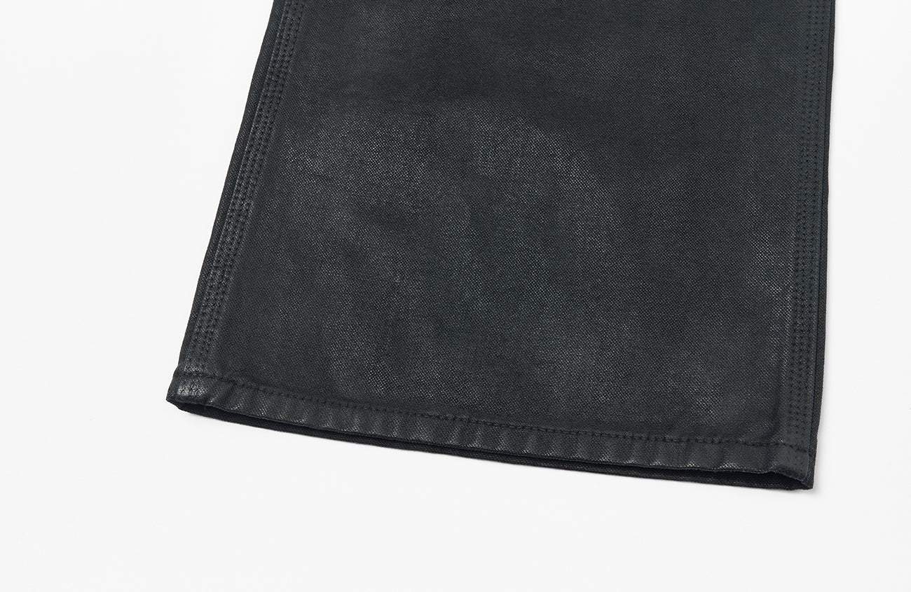 SAVAGEGROWTHWORLD Waxed Washed Dark Baggy Pants-Pants-S-Free Shipping Leatheretro