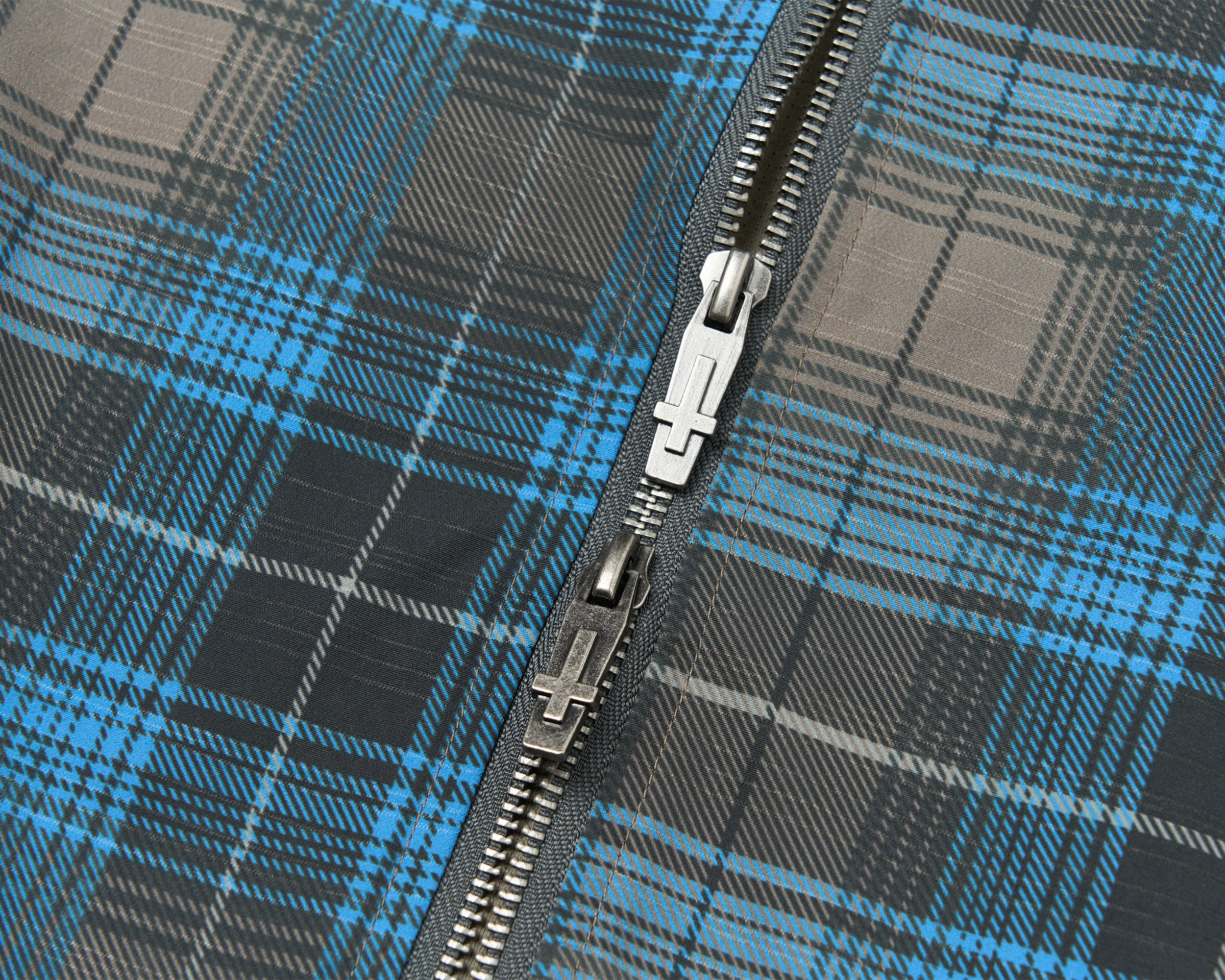 SAVAGEGROWTHWORLD Plaid Stand-Collar Jacket-Jacket-S-Free Shipping Leatheretro