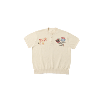 SAVAGEGROWTHWORLD Digital Print Knit Boxy Tee-T Shirt-S (Preorder)-Free Shipping Leatheretro