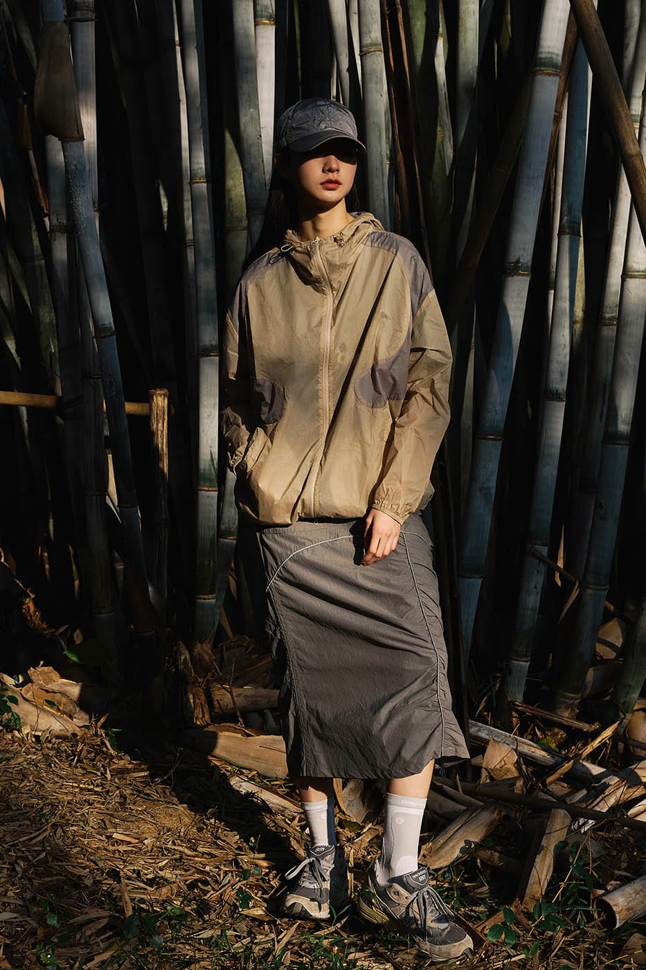 ENSHADOWER Arc Spliced Splash-Proof Jacket-Jacket-S-Black-Free Shipping Leatheretro