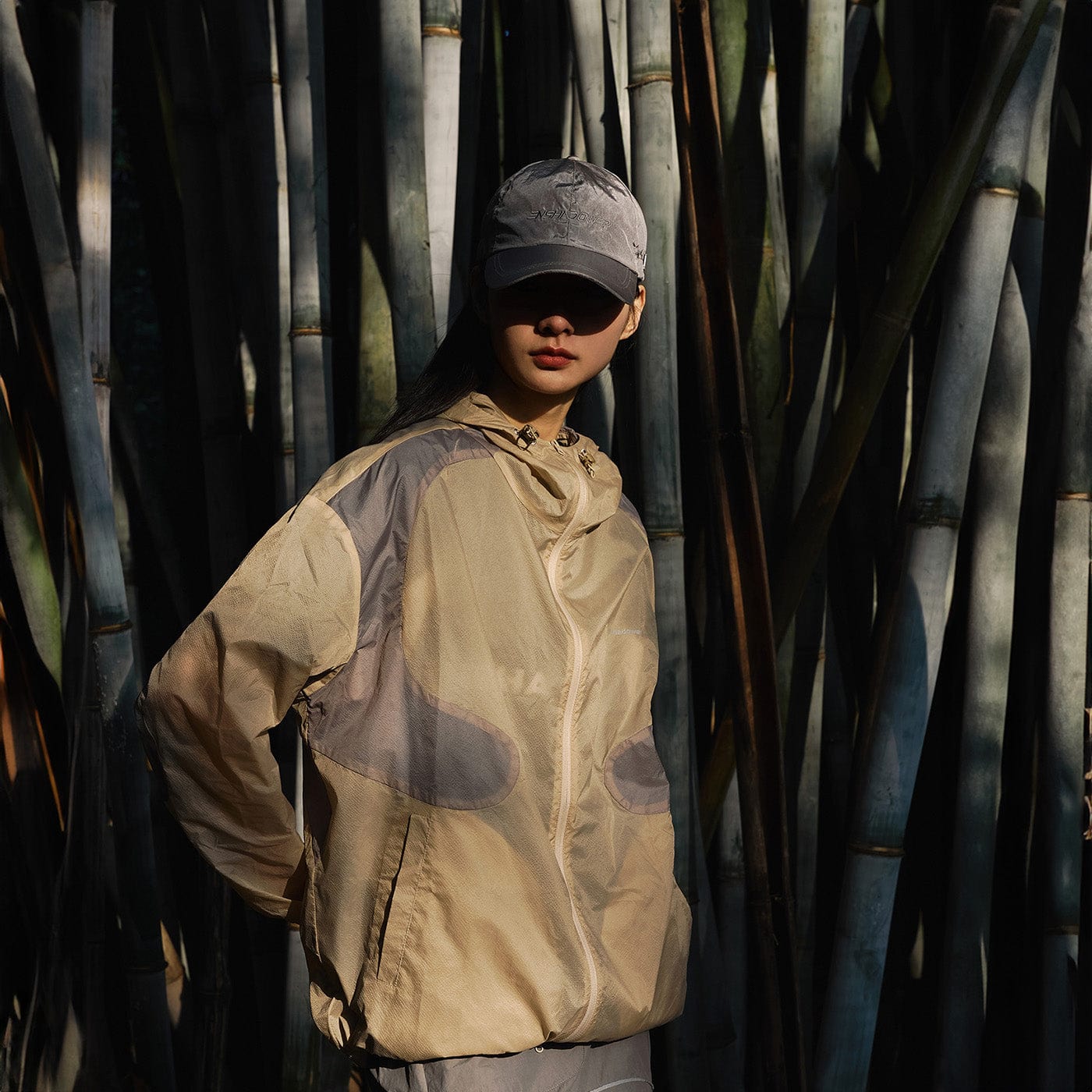 ENSHADOWER Arc Spliced Splash-Proof Jacket-Jacket-S-Black-Free Shipping Leatheretro