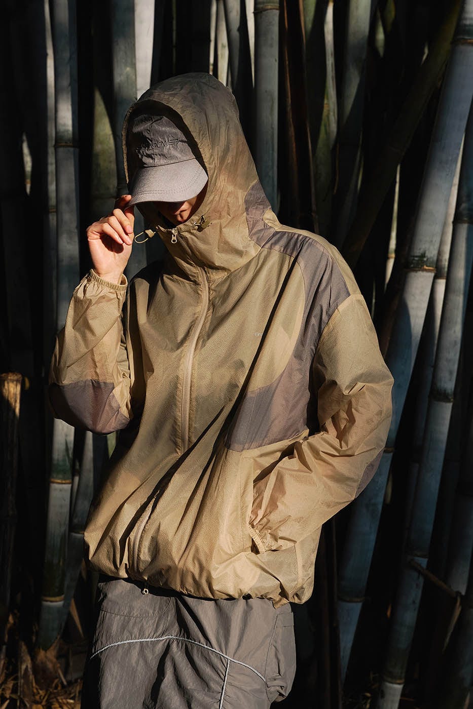 ENSHADOWER Arc Spliced Splash-Proof Jacket-Jacket-S-Black-Free Shipping Leatheretro