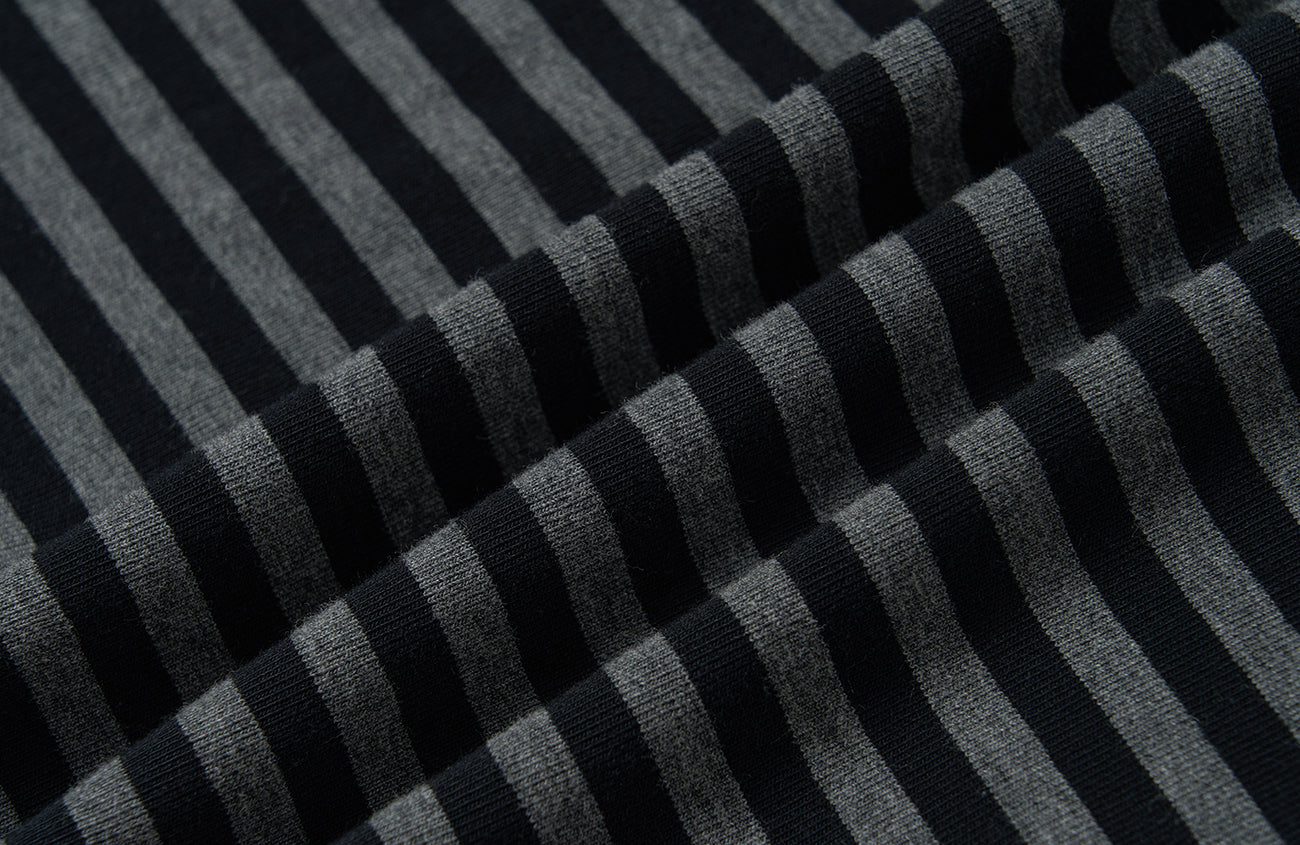 SAVAGEGROWTHWORLD Silver Foil Graphic Stripe T-Shirt-T Shirt-S-Free Shipping Leatheretro