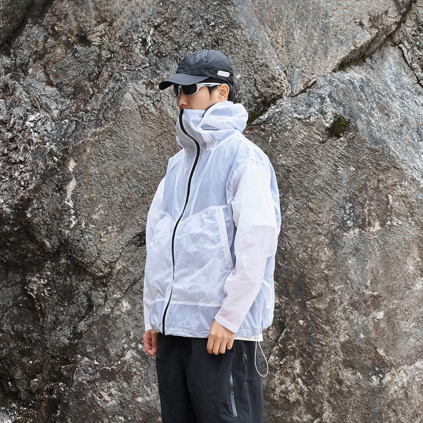 ENSHADOWER Double Layered Quick-Dry Jacket-L/S Tee-S-Red-Free Shipping Leatheretro