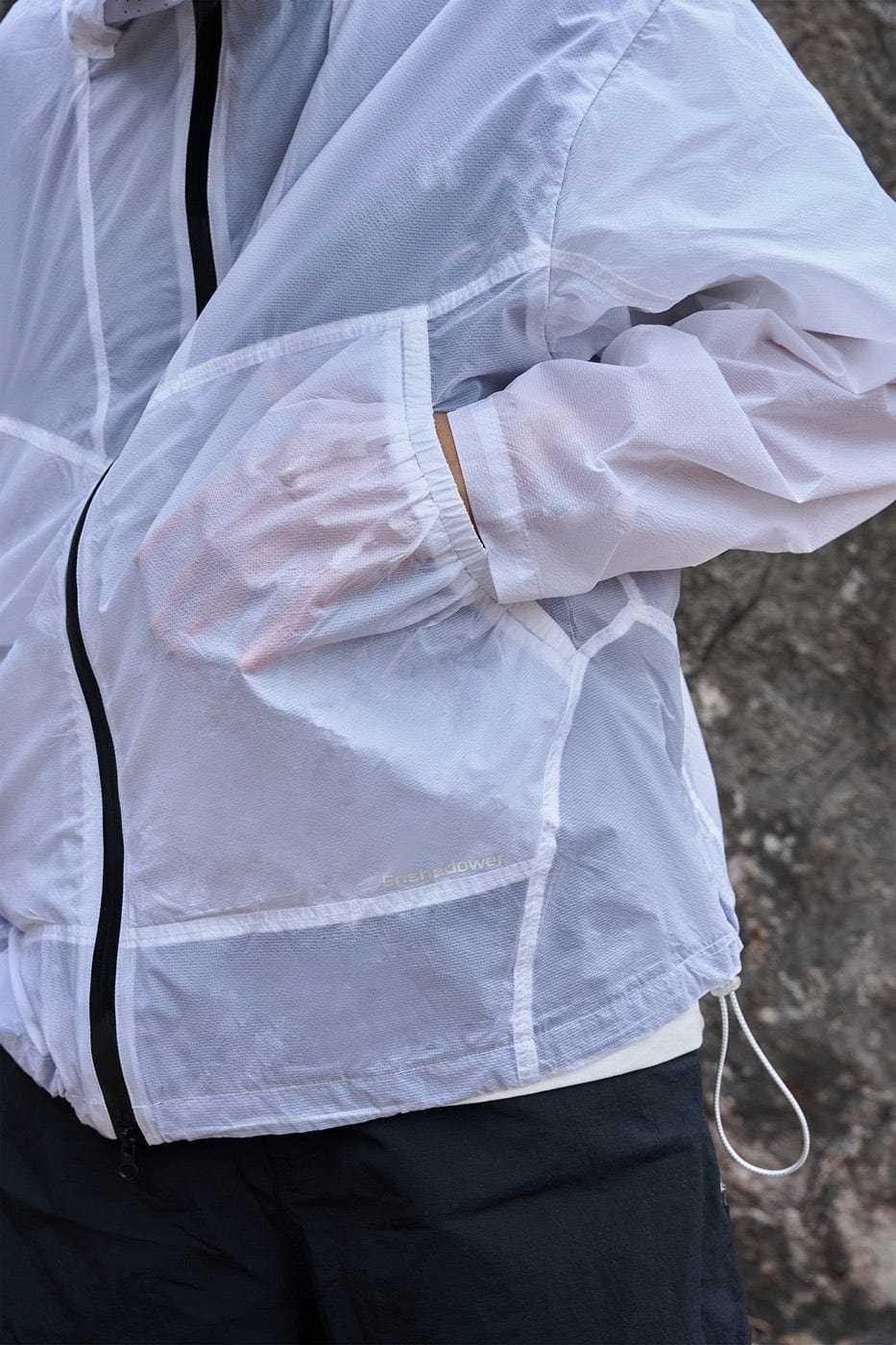 ENSHADOWER Double Layered Quick-Dry Jacket-L/S Tee-S-Red-Free Shipping Leatheretro