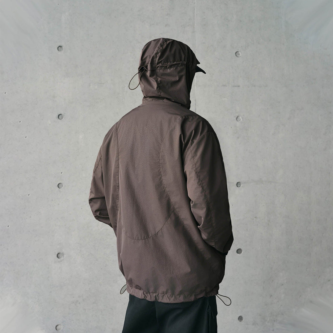 ENSHADOWER Deconstructed Drawstring Zip-Up Windbreaker-Jacket-S-Free Shipping Leatheretro