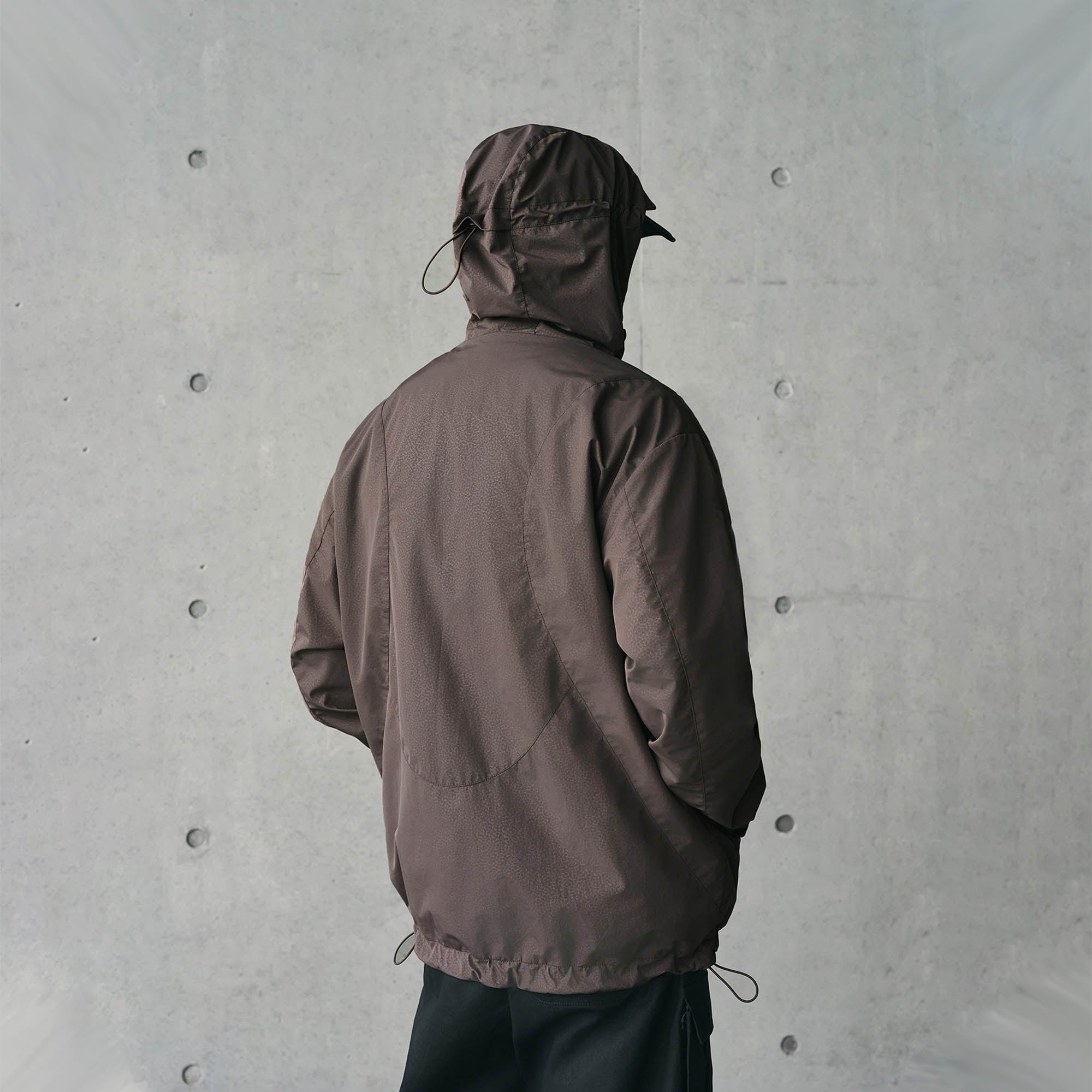 ENSHADOWER Deconstructed Drawstring Zip-Up Windbreaker-Jacket-S-Free Shipping Leatheretro