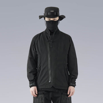 SILENSTORM Multi-Pocket Spliced Utility Blazer-Jacket-S-Free Shipping Leatheretro