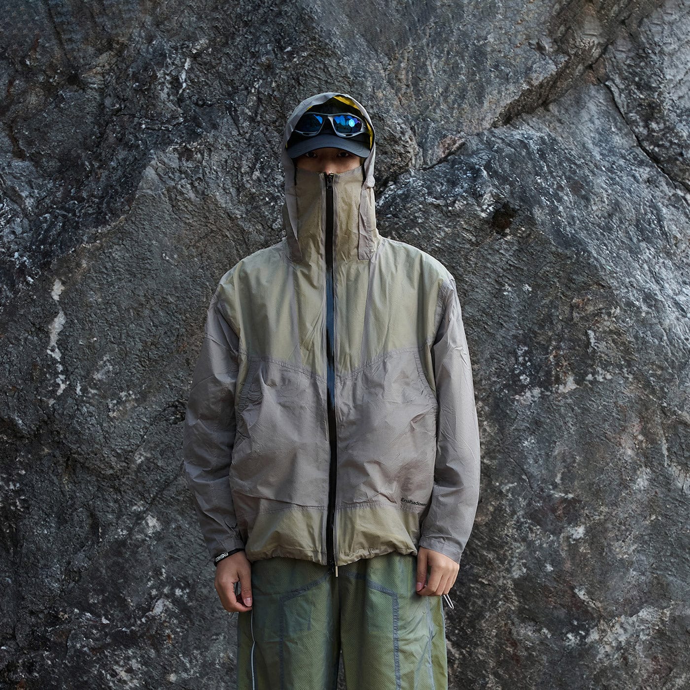 ENSHADOWER Double Layered Quick-Dry Jacket-L/S Tee-S-Red-Free Shipping Leatheretro