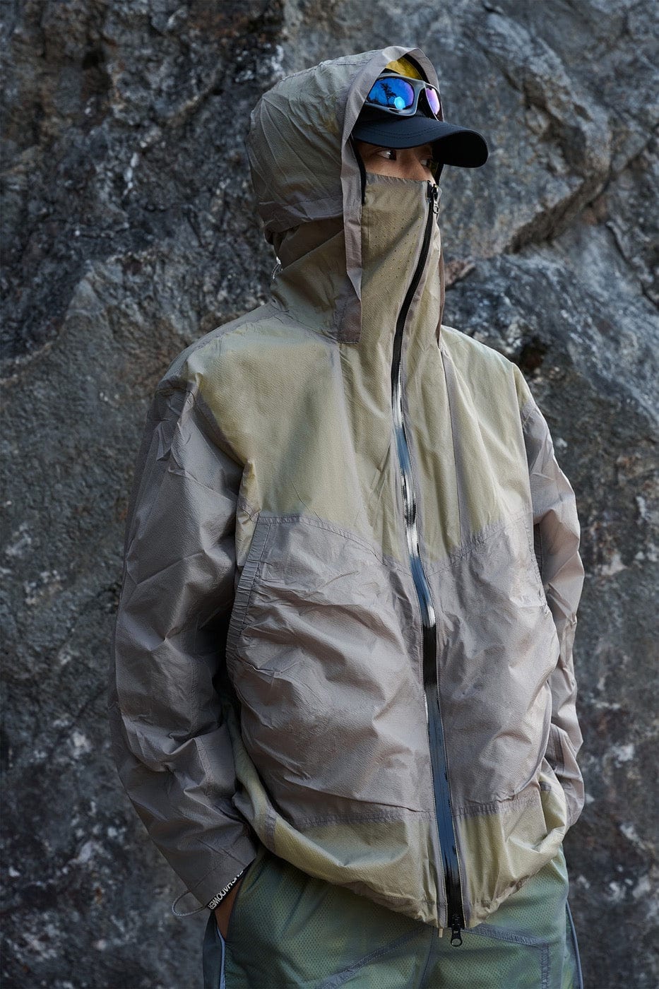 ENSHADOWER Double Layered Quick-Dry Jacket-L/S Tee-S-Red-Free Shipping Leatheretro