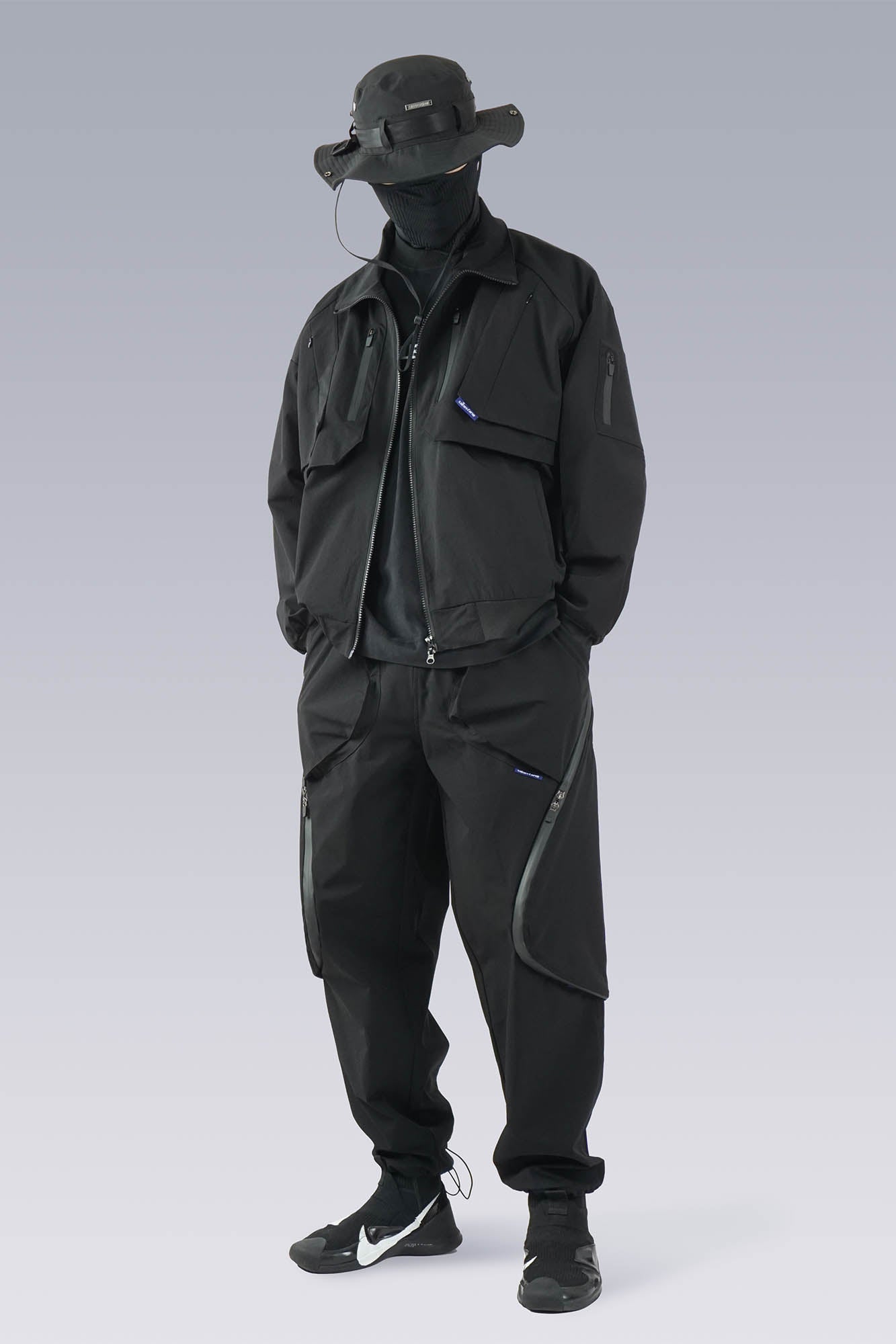 SILENSTORM Double-Layer Multi-Pocket Stand Collar Jacket-Jacket-S-Free Shipping Leatheretro