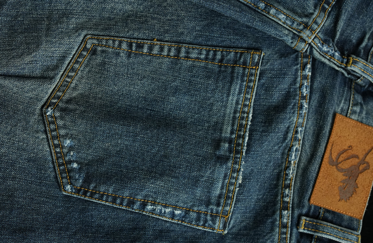 NEIGBORL Distressed Straight-Leg Denim Pants-Jeans-S (Preorder)-Free Shipping Leatheretro