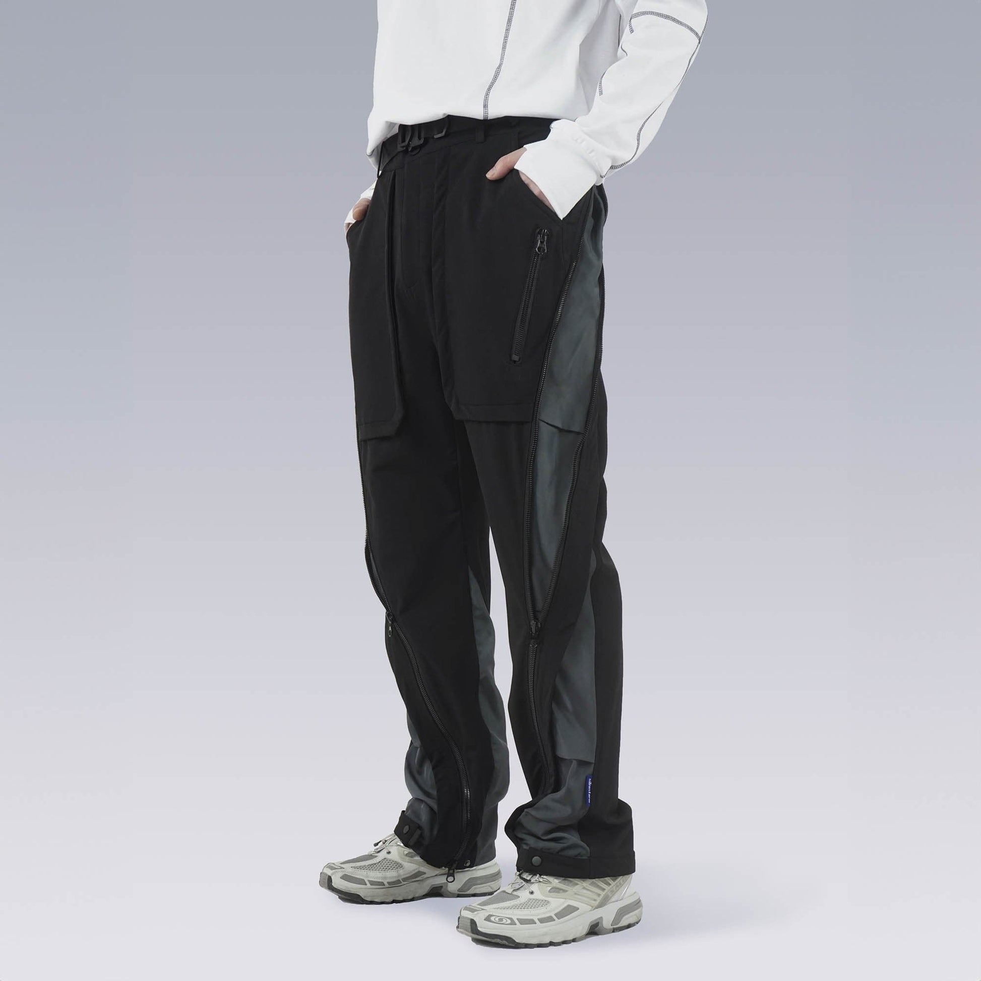 SILENSTORM Side-Zip Spliced Tactical Pants-Pants-S-Free Shipping Leatheretro