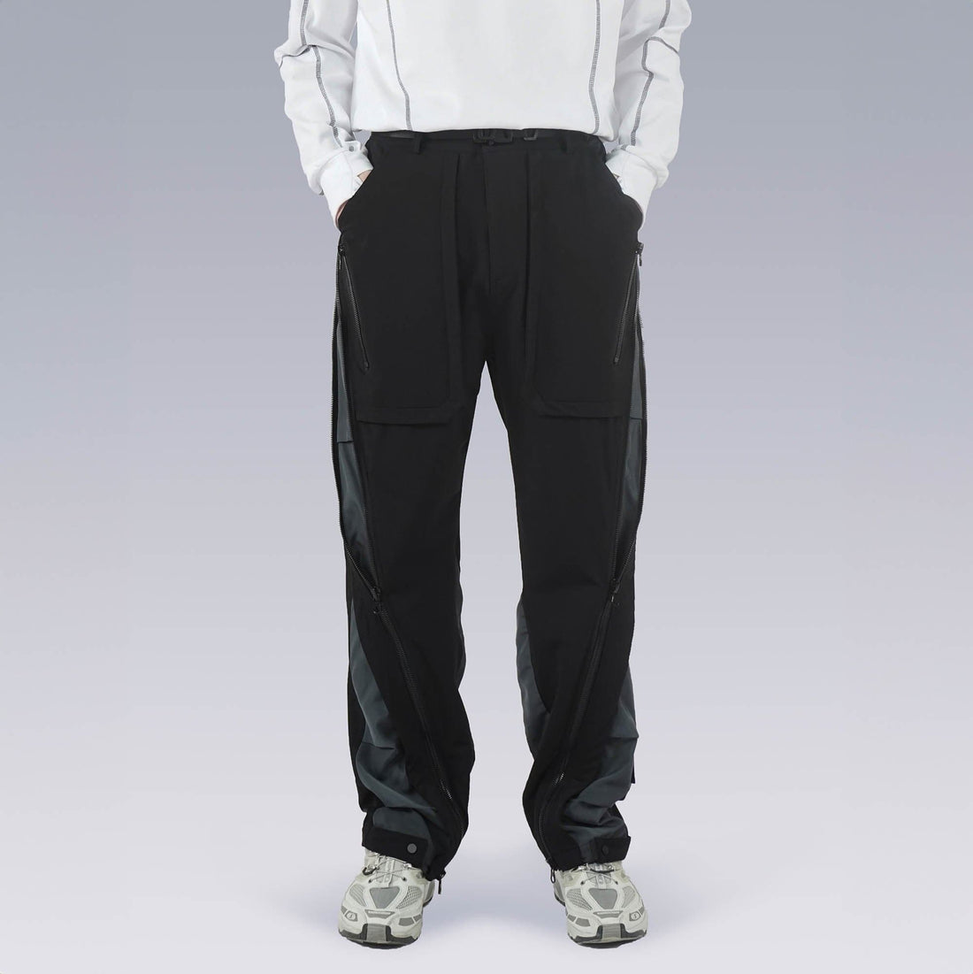 SILENSTORM Side-Zip Spliced Tactical Pants-Pants-S-Free Shipping Leatheretro