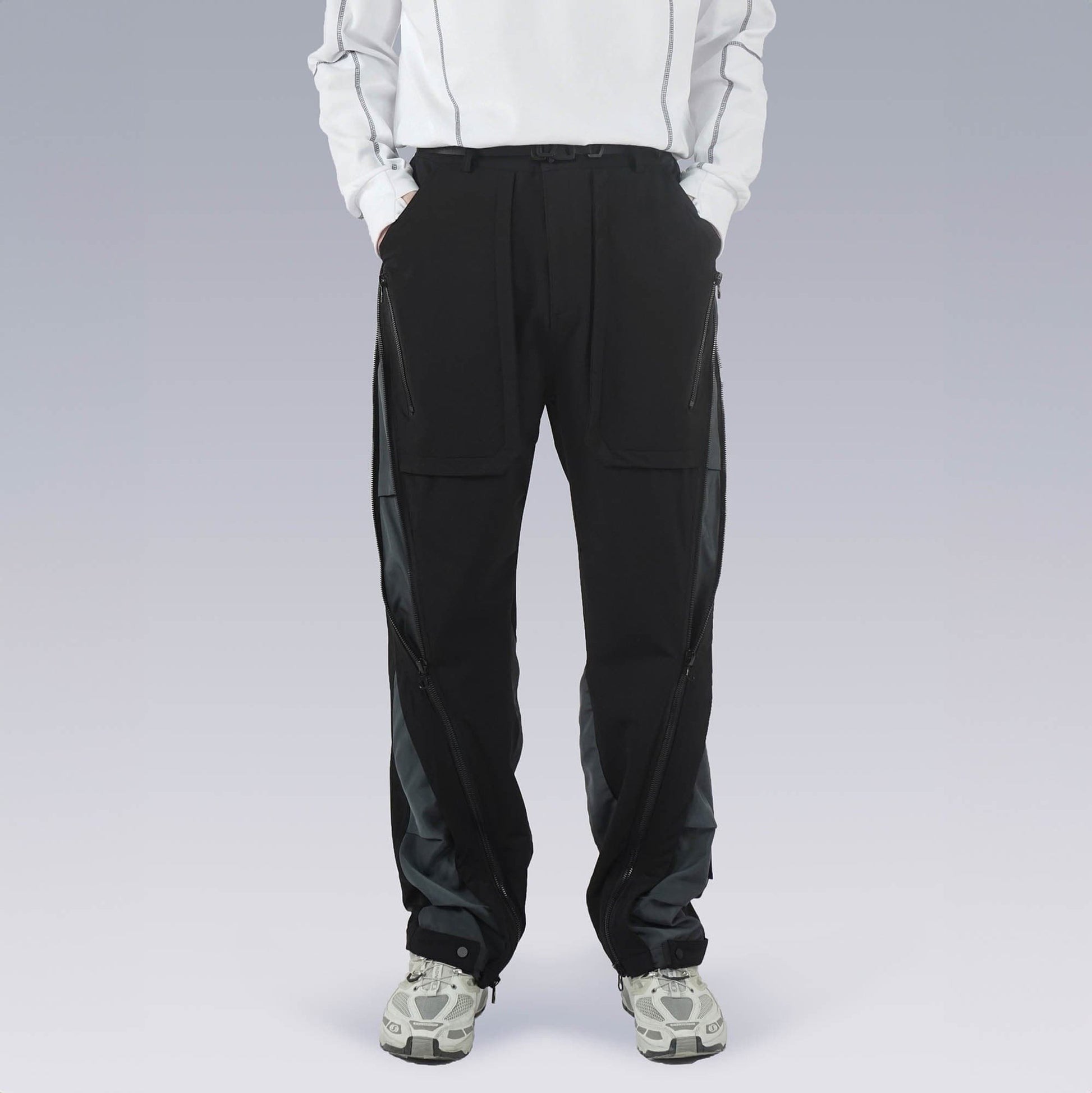 SILENSTORM Side-Zip Spliced Tactical Pants-Pants-S-Free Shipping Leatheretro