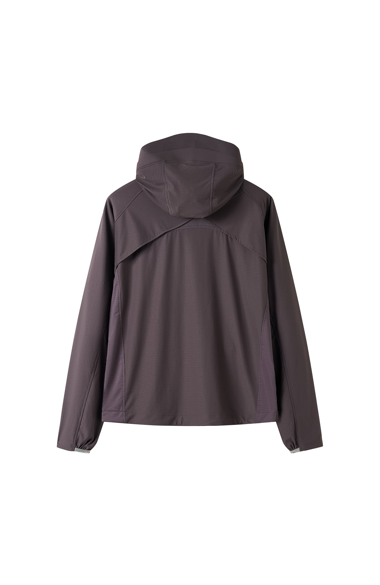 MOITIEDEPETALE Dual-Zip Cooling UV Protection Hooded Jacket-Jacket-XS-Purple-Free Shipping Leatheretro