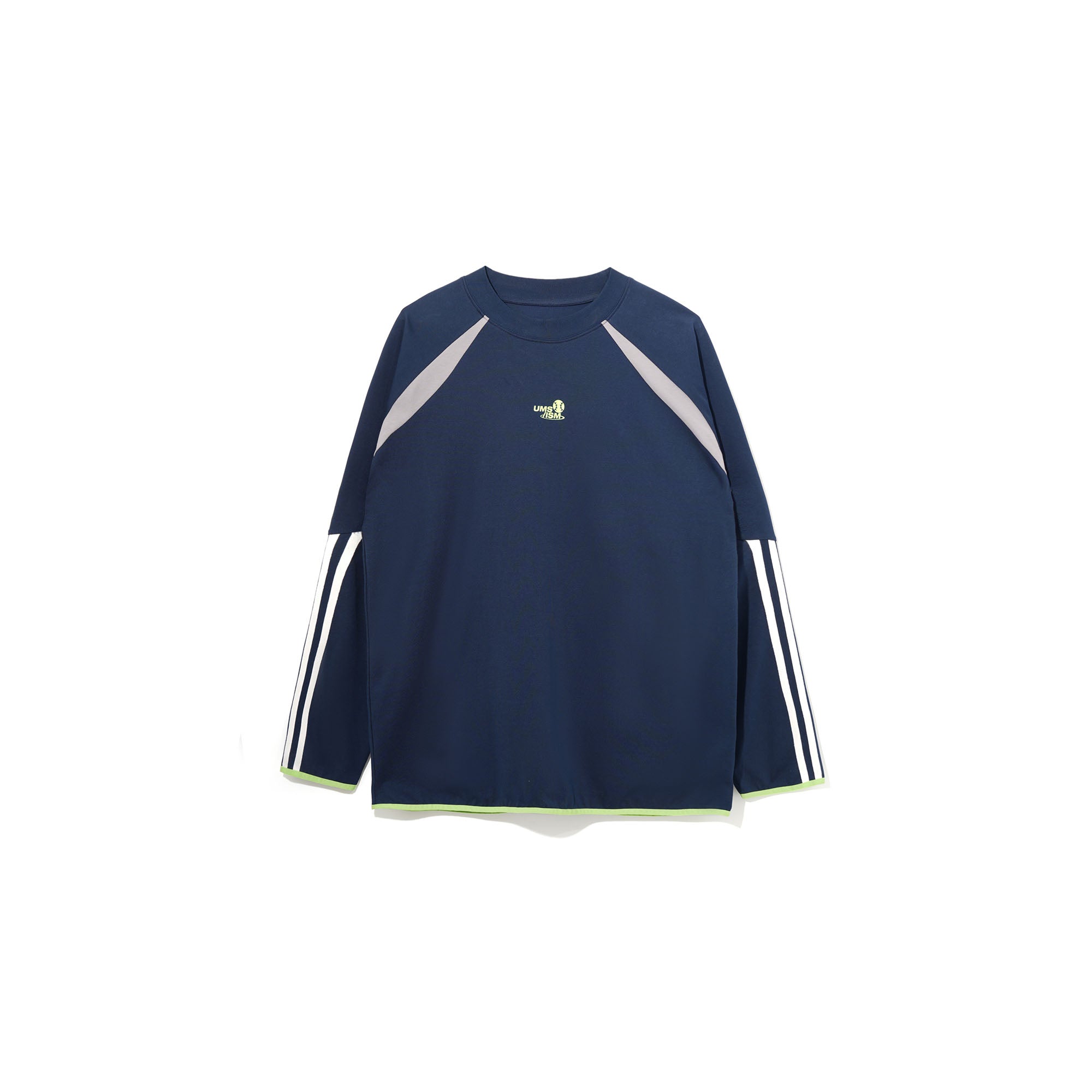 UMAMIISM Side Stripe Raglan Quick-Dry Long-Sleeve Tee-L/S Tee-XS-Free Shipping Leatheretro