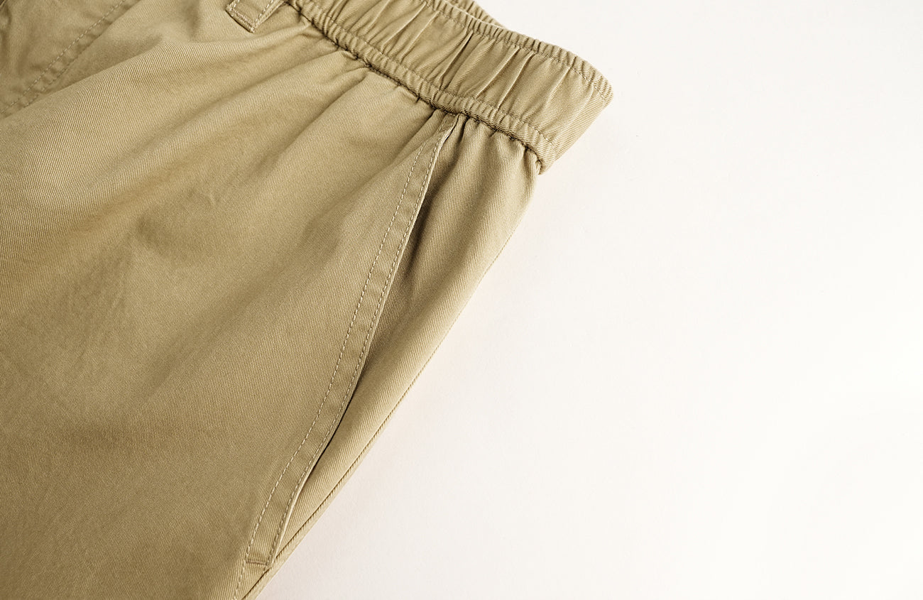 ORGANIC EMOTION Curved-Seam Workwear Jeans-Jeans-S-Khaki-Free Shipping Leatheretro