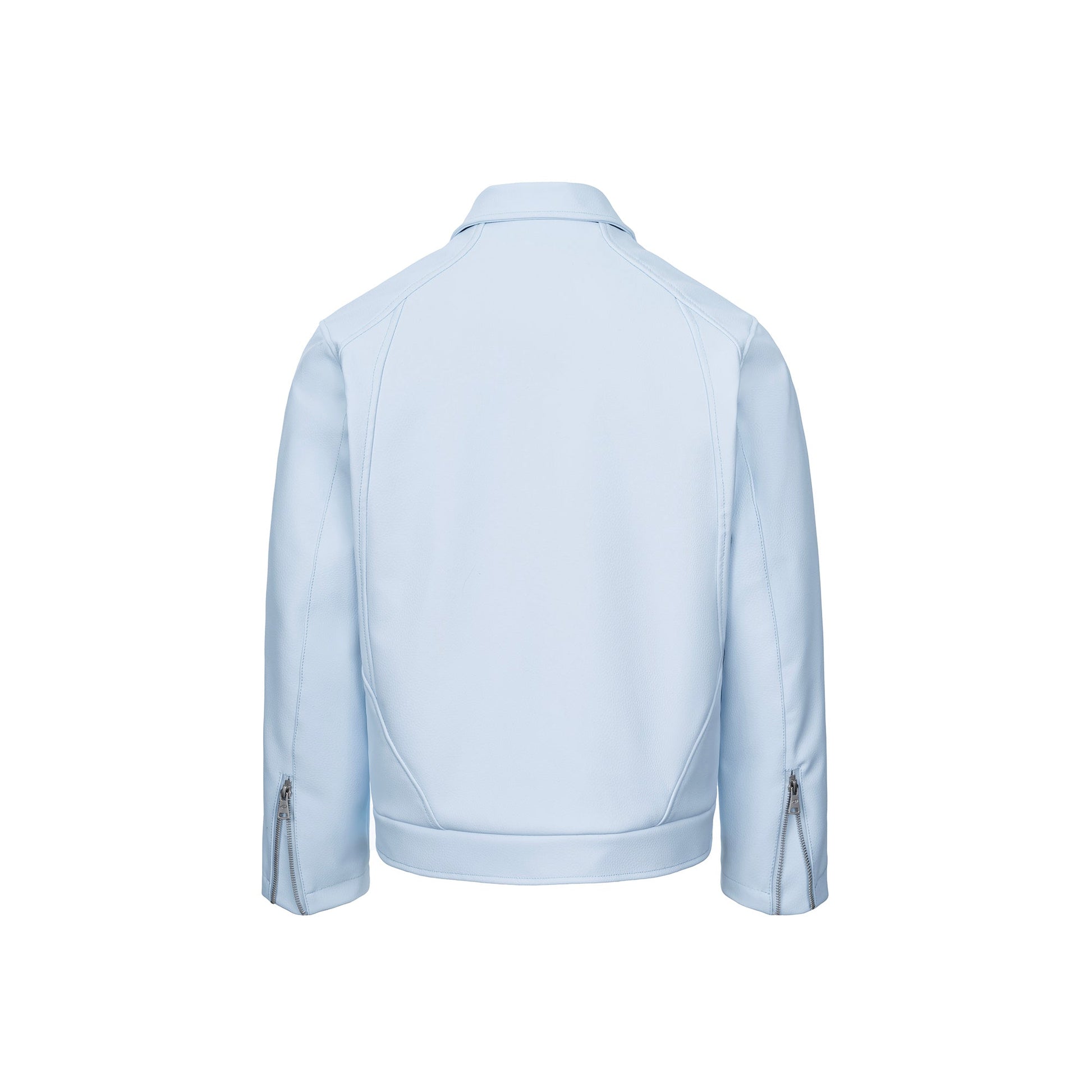 CATSSTAC Knightcore Pebbled Jacket-Jacket-M-Blue-Free Shipping Leatheretro
