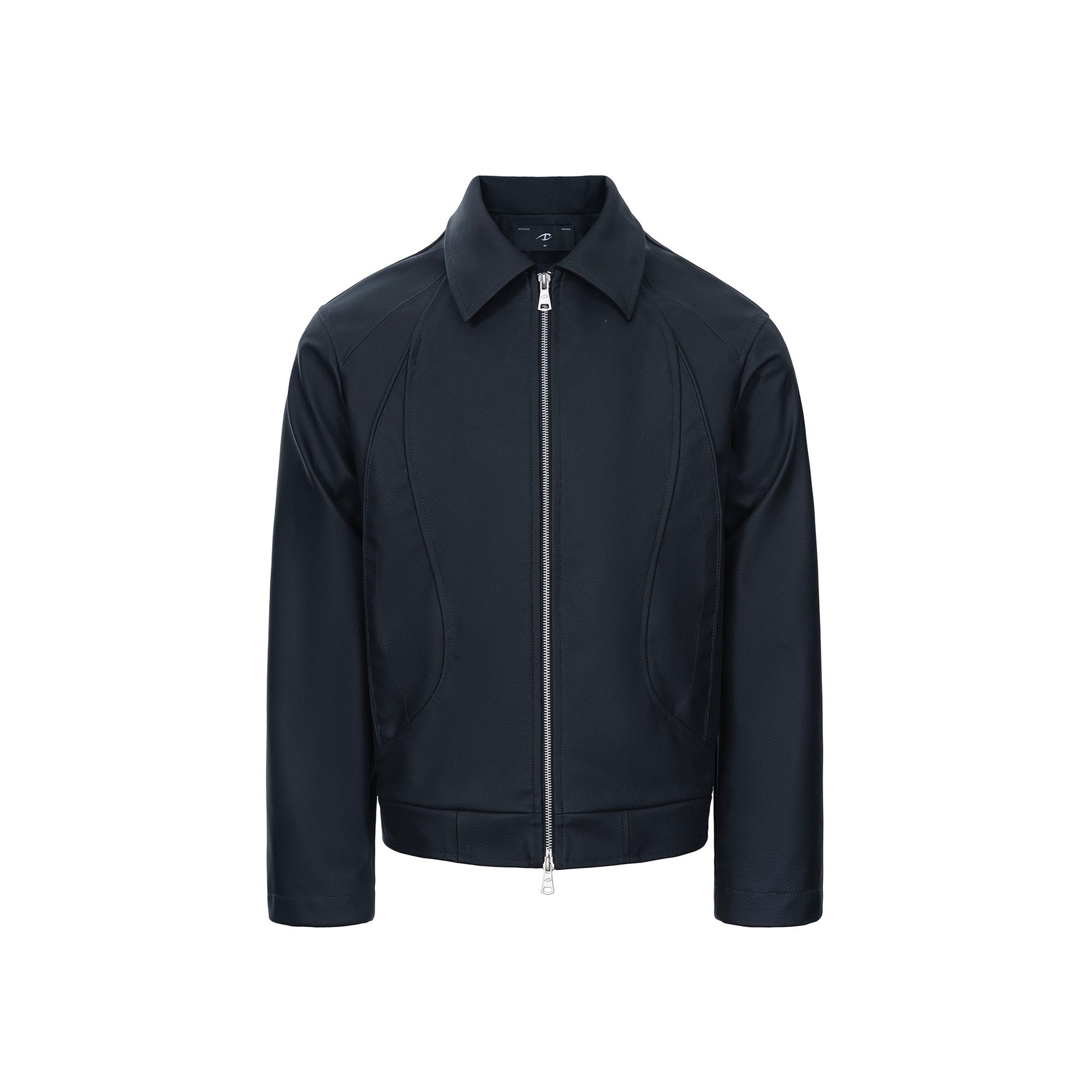 CATSSTAC Knightcore Pebbled Jacket-Jacket-M-Black-Free Shipping Leatheretro