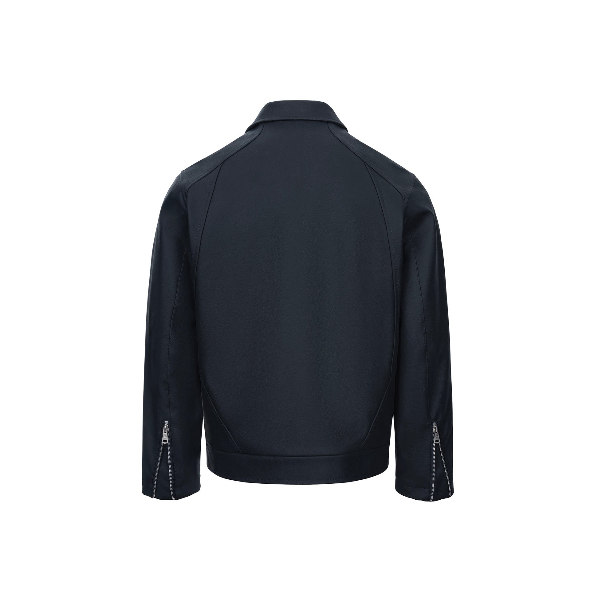 CATSSTAC Knightcore Pebbled Jacket-Jacket-M-Blue-Free Shipping Leatheretro