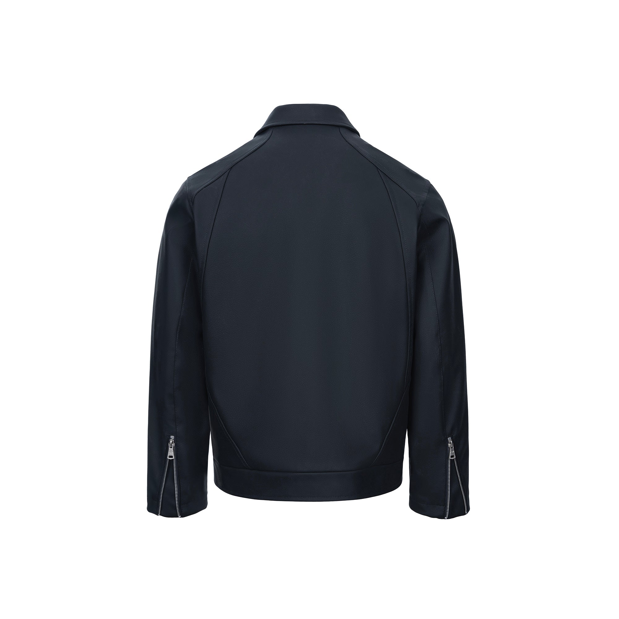 CATSSTAC Knightcore Pebbled Jacket-Jacket-M-Blue-Free Shipping Leatheretro