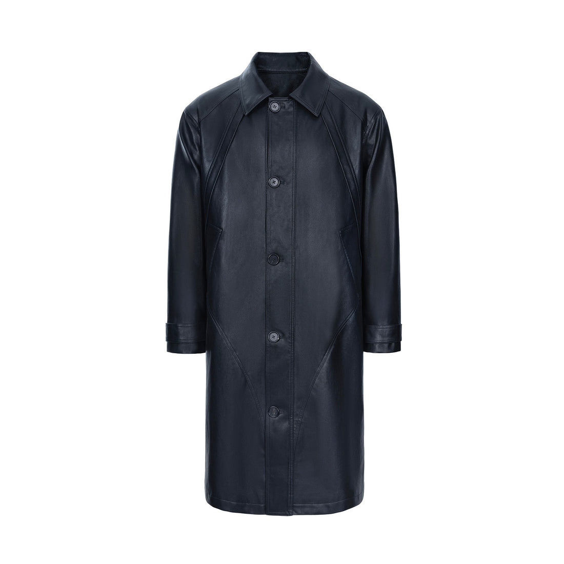 CATSSTAC Nightwalker PU Trench Coat-Jacket-M-Free Shipping Leatheretro