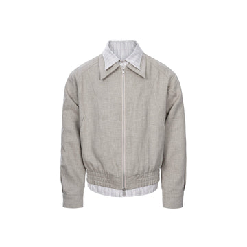 CATSSTAC Faux-Layer Zip Jacket-Jacket-M-Free Shipping Leatheretro