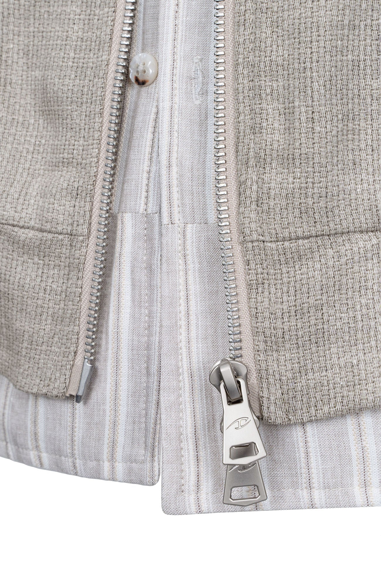 CATSSTAC Faux-Layer Zip Jacket-Jacket-M-Free Shipping Leatheretro