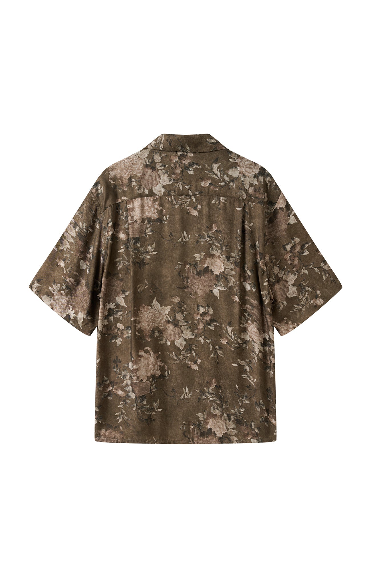 MOITIEDEPETALE Retro Vine Cupro-Blend Half Shirt-Half shirt-XS (Preorder)-Free Shipping Leatheretro