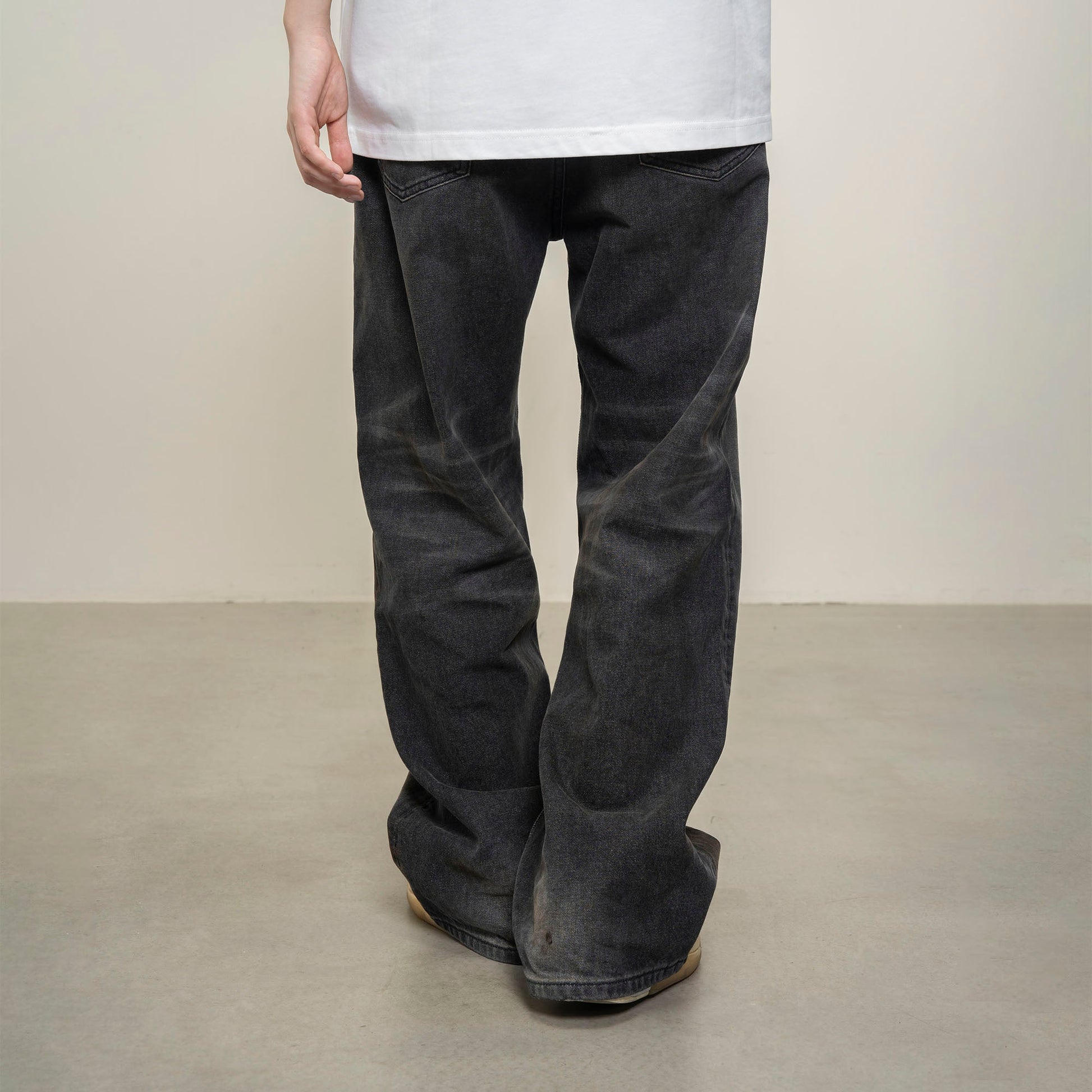 MAKEMORE Dirty Fit Straight-Leg Oversized Jeans-Jeans-S-Free Shipping Leatheretro