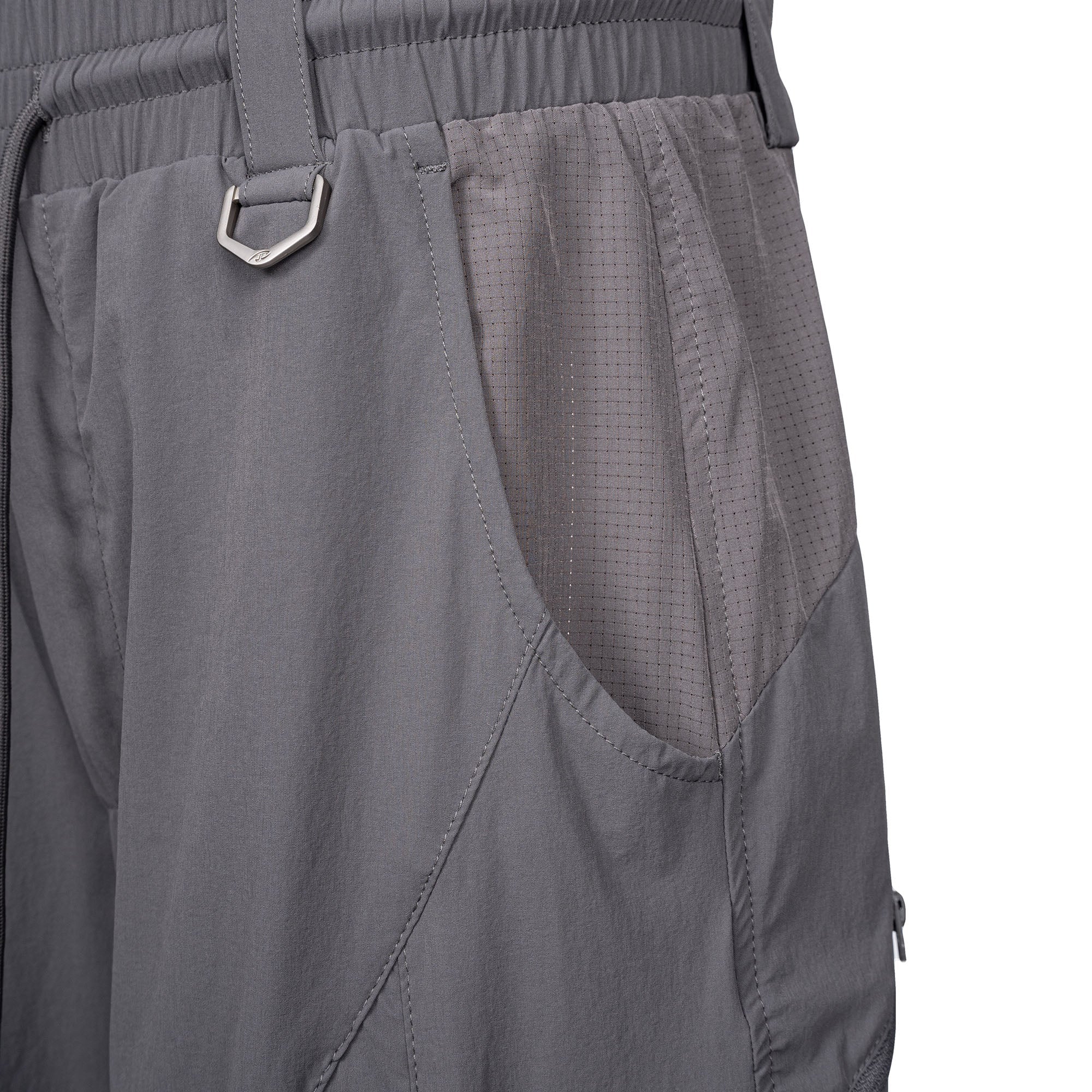 CATSSTAC Multi-Panel Layered Drawstring Pants-Pants-M (Preorder)-Gray-Free Shipping Leatheretro