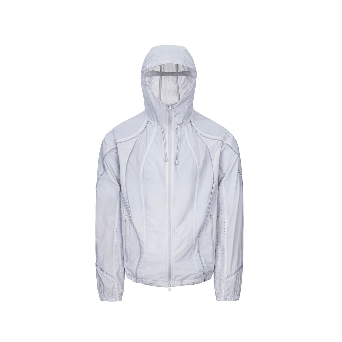 CATSSTAC Curved-Panel Lightweight UV Protection Jacket-Jacket-M (Preorder)-Light Gray-Free Shipping Leatheretro