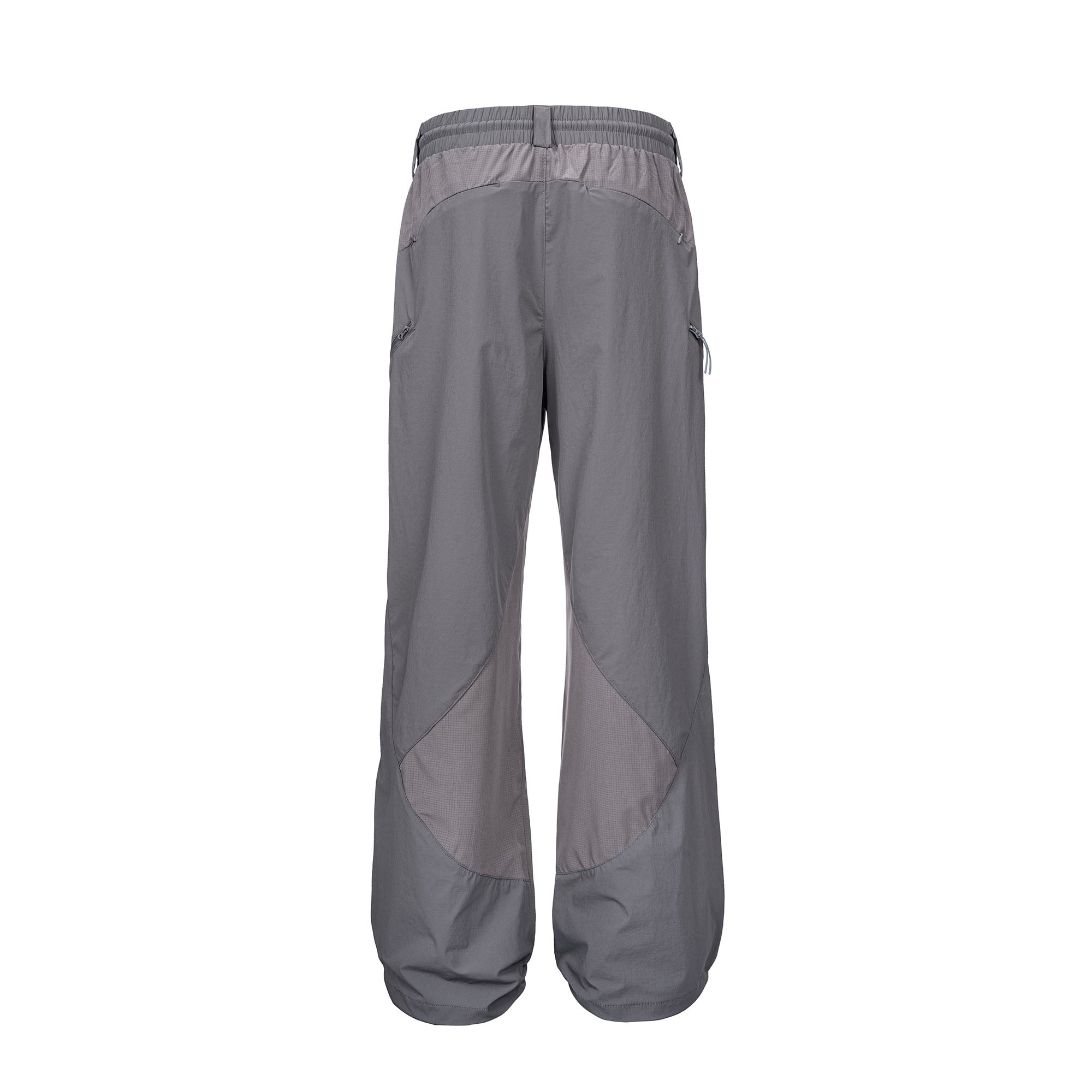 CATSSTAC Multi-Panel Layered Drawstring Pants-Pants-M (Preorder)-Gray-Free Shipping Leatheretro