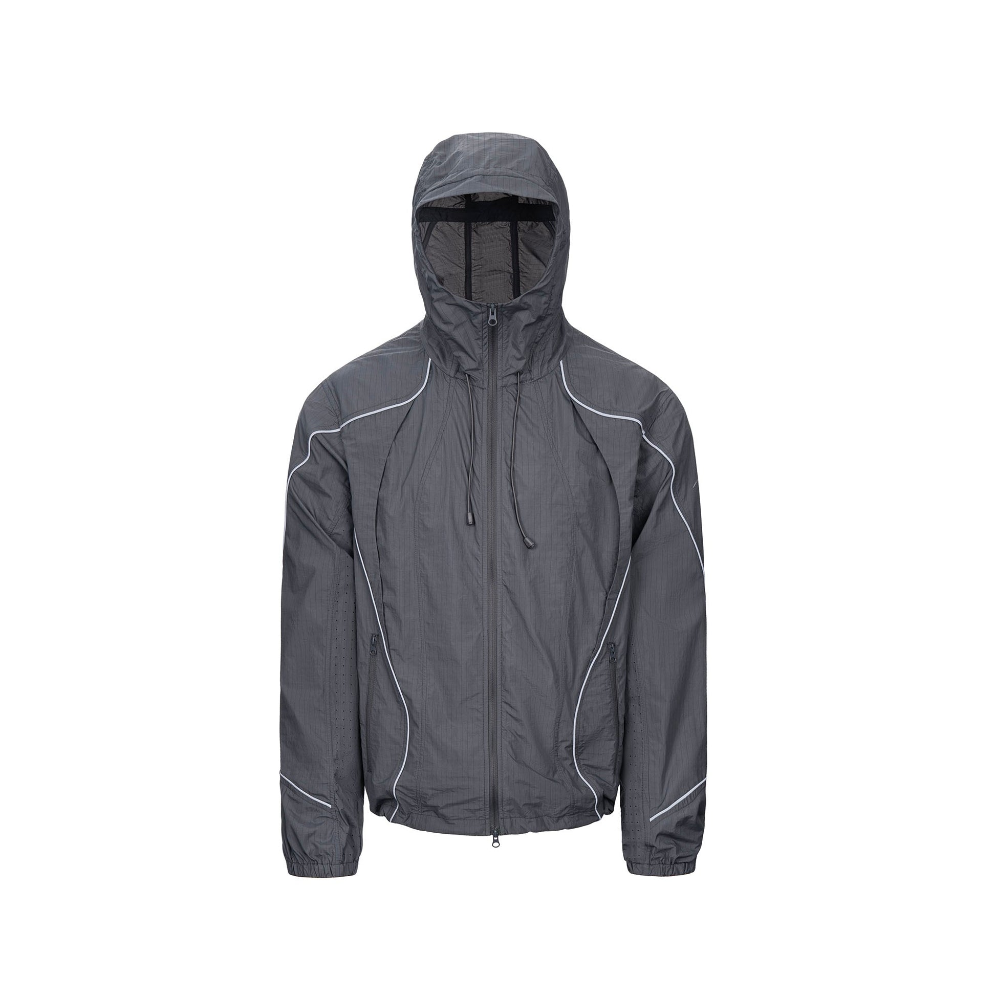 CATSSTAC Curved-Panel Lightweight UV Protection Jacket-Jacket-M (Preorder)-Dark Gray-Free Shipping Leatheretro