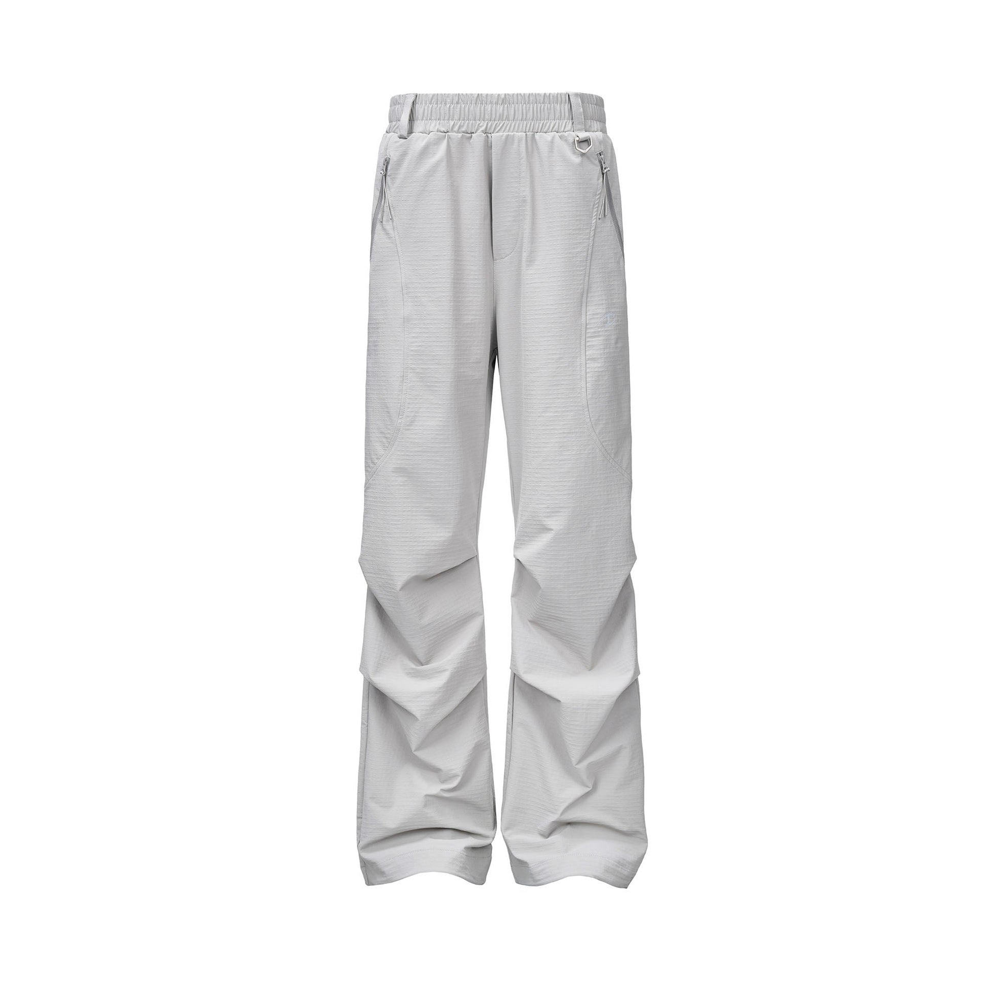 CATSSTAC Curved-Panel Softshell Straight-Leg Pants-Pants-M (Preorder)-Light Gray-Free Shipping Leatheretro