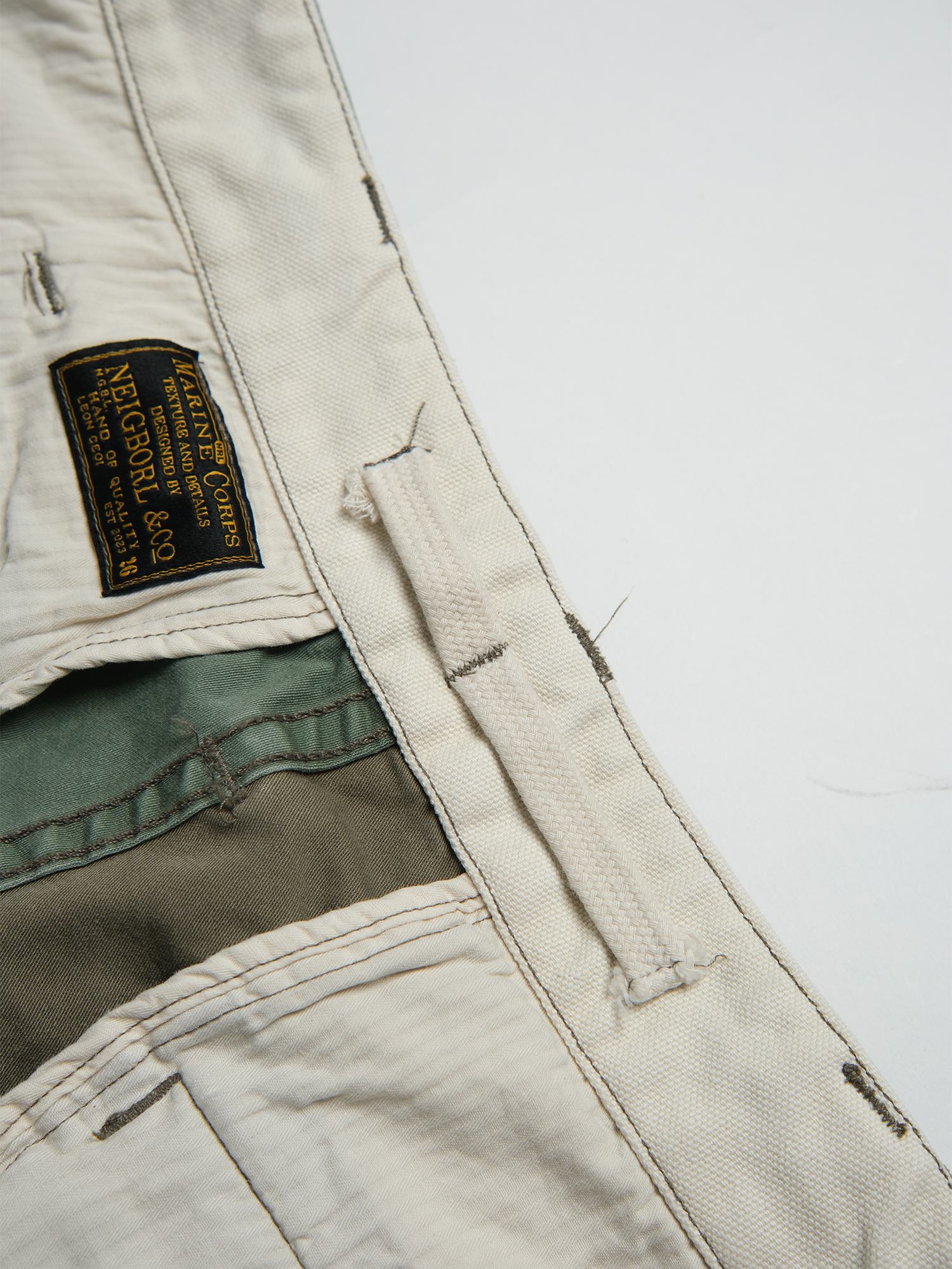 NEIGBORL Retro Washed Paneled Multi-Pocket Cargo Pants-Pants-S-Free Shipping Leatheretro