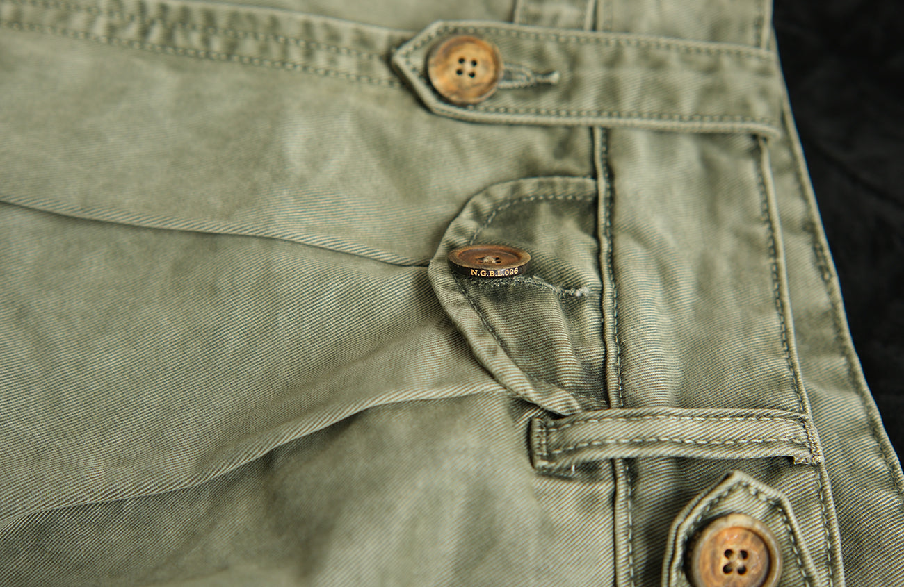 NEIGBORL Retro Washed Multi-Pocket Cargo Shorts-Shorts-S (Preorder)-Apricot-Free Shipping Leatheretro