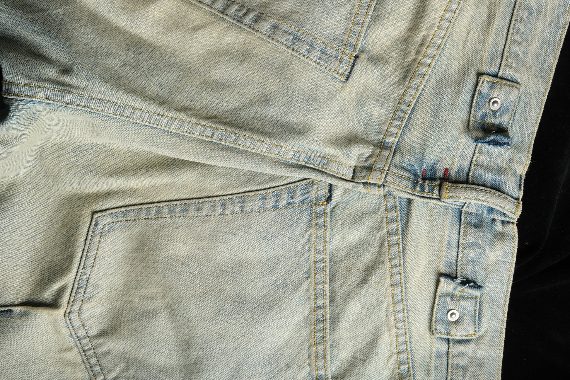 NEIGBORL Washed Paint-Splatter Straight-Leg Jeans-Jeans-S-Free Shipping Leatheretro