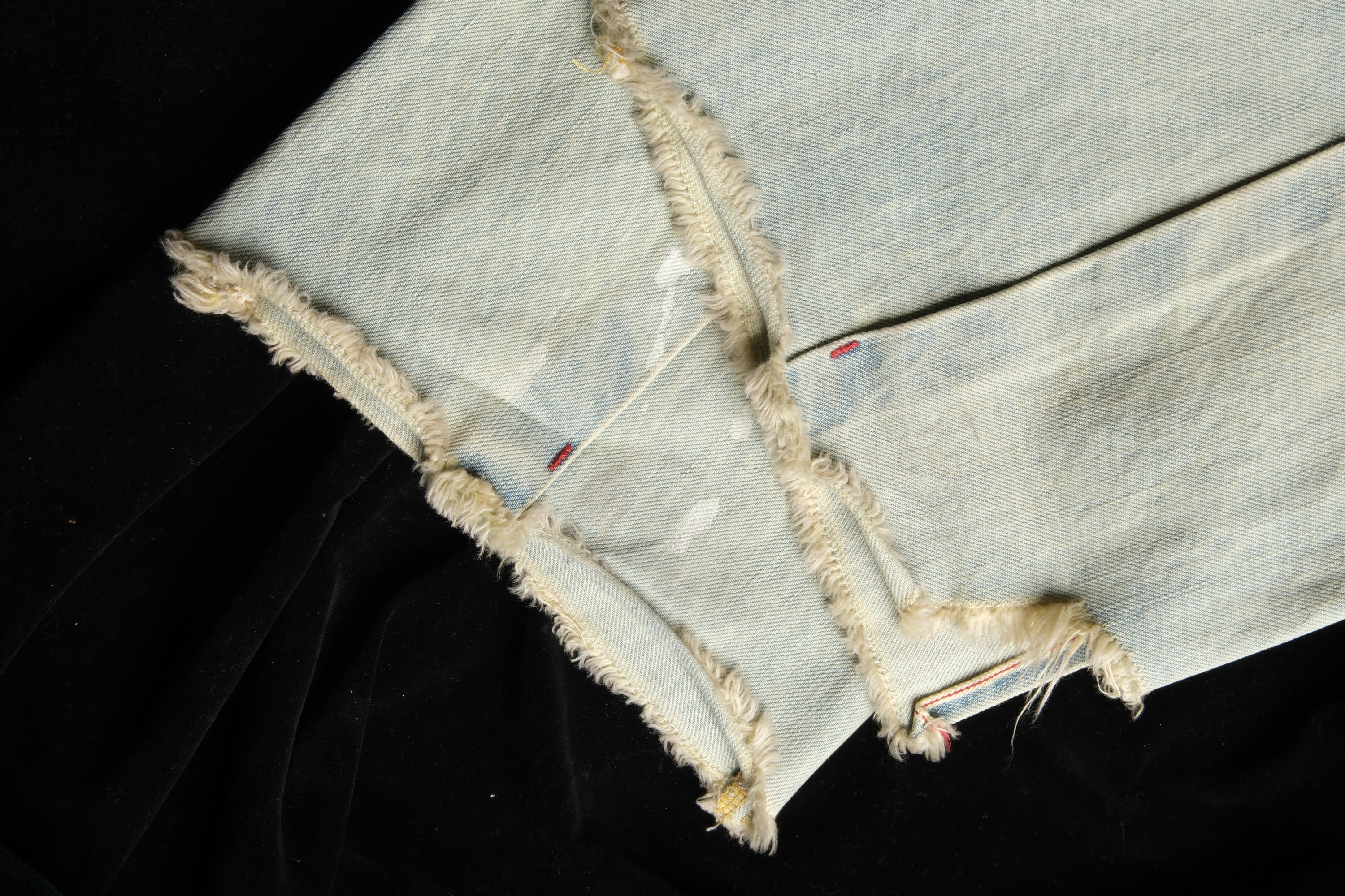 NEIGBORL Washed Paint-Splatter Straight-Leg Jeans-Jeans-S-Free Shipping Leatheretro