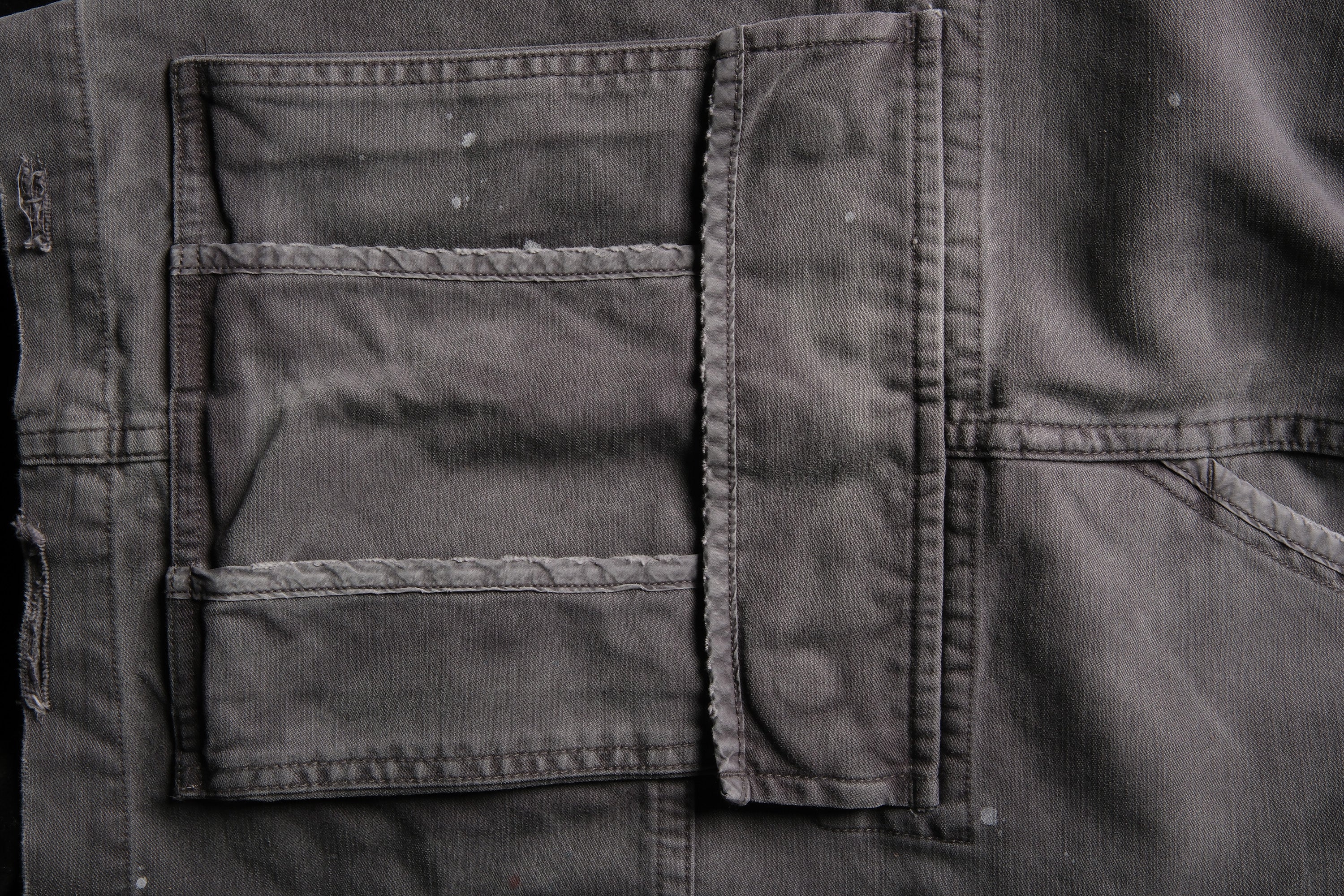 NEIGBORL Distressed Multi-Pocket Washed Cargo Shorts-Shorts-S-Gray-Free Shipping Leatheretro