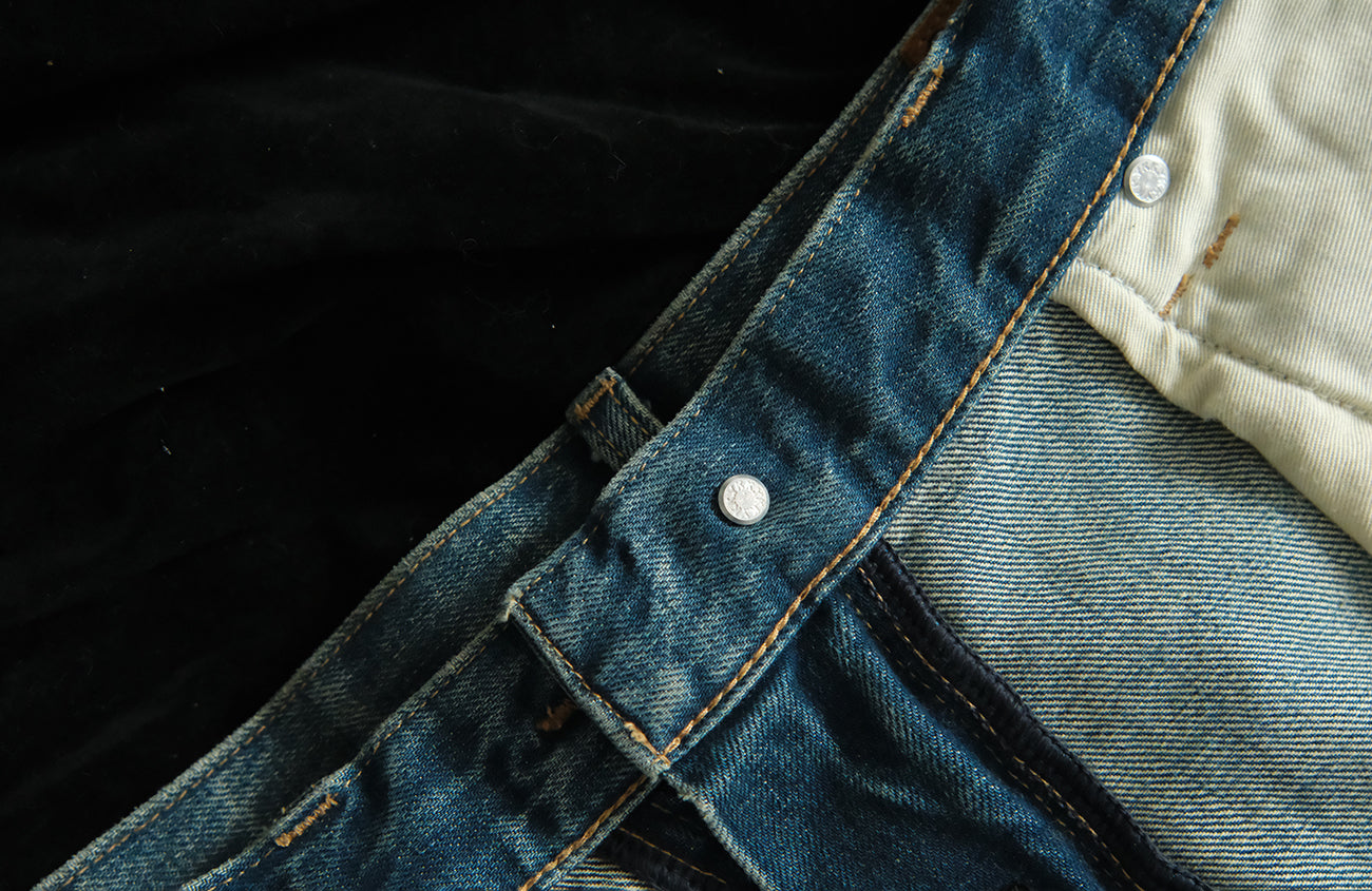 NEIGBORL Heavyweight Straight-Leg Jeans-Jeans-S (Preorder)-Free Shipping Leatheretro
