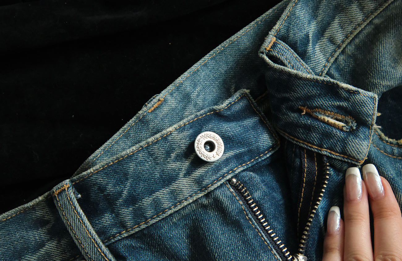 NEIGBORL Heavyweight Straight-Leg Jeans-Jeans-S (Preorder)-Free Shipping Leatheretro