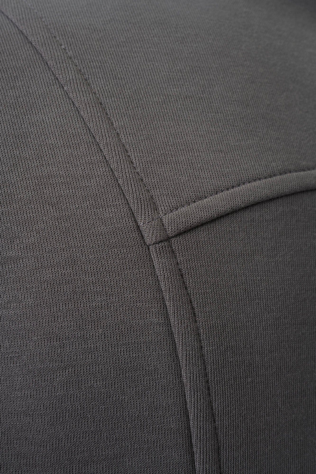 CATSSTAC Structured Paneled Pocket T-Shirt-T Shirt-M-Gray-Free Shipping Leatheretro