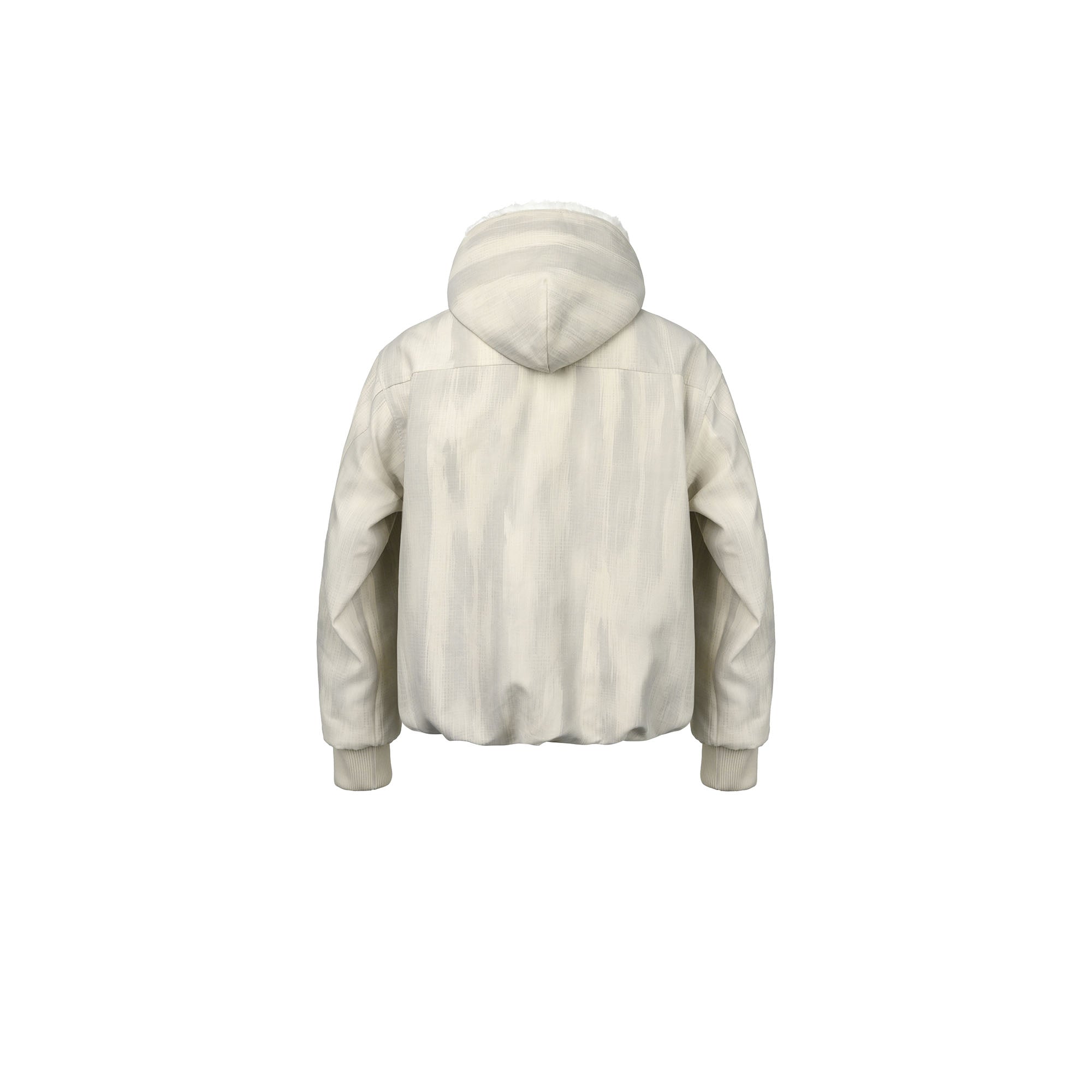 OKAYTHXBYE Faux Mink Lined Hooded Bomber Jacket-Jacket-S-Black-Free Shipping Leatheretro