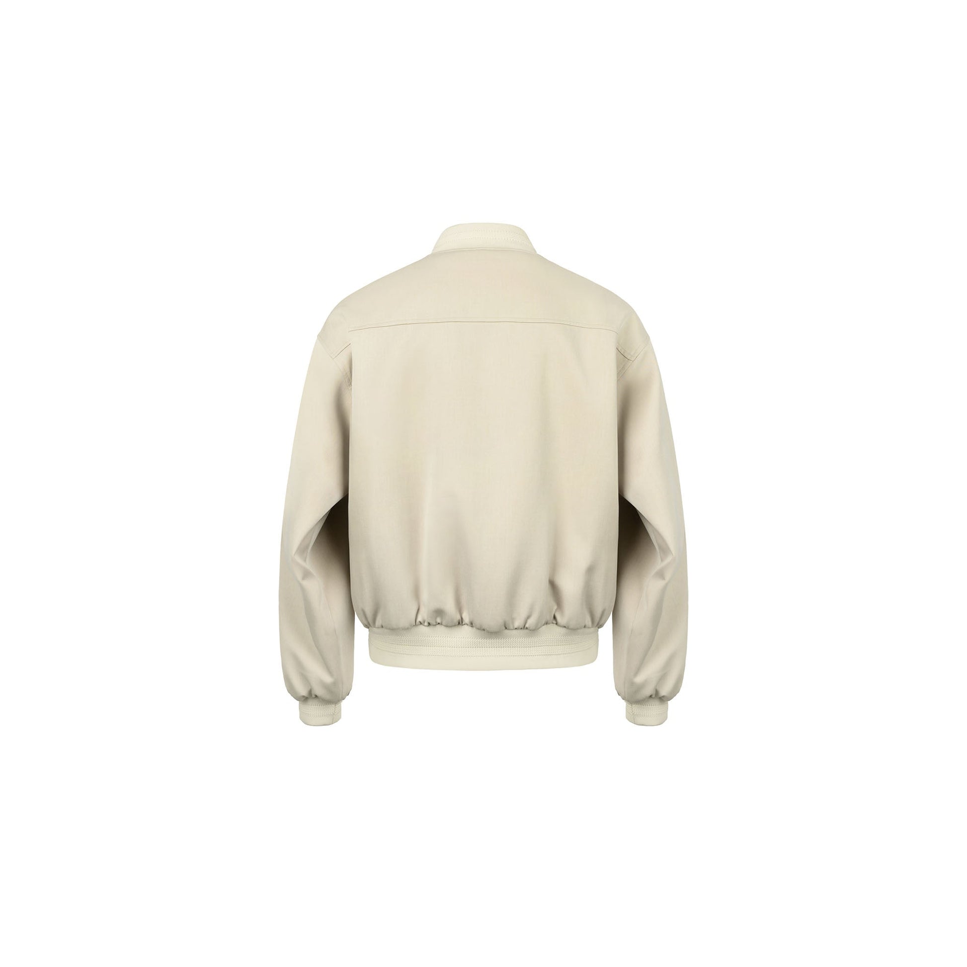 OKAYTHXBYE Wool-Filled Bomber Jacket-Jacket-S-Khaki-Free Shipping Leatheretro