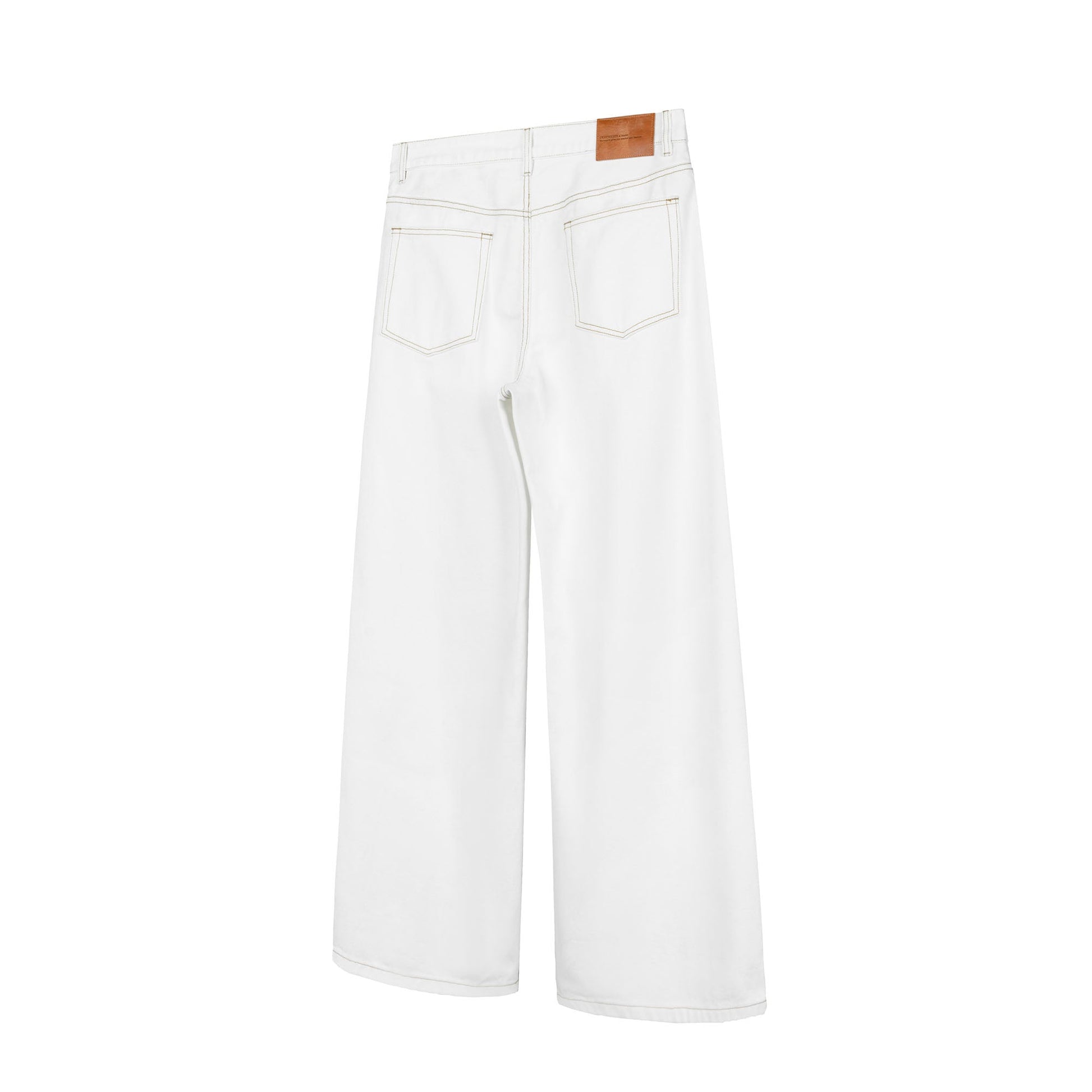 OKAYTHXBYE Minimalist Washed Wide-Leg Jeans-Jeans-S-Blue-Free Shipping Leatheretro